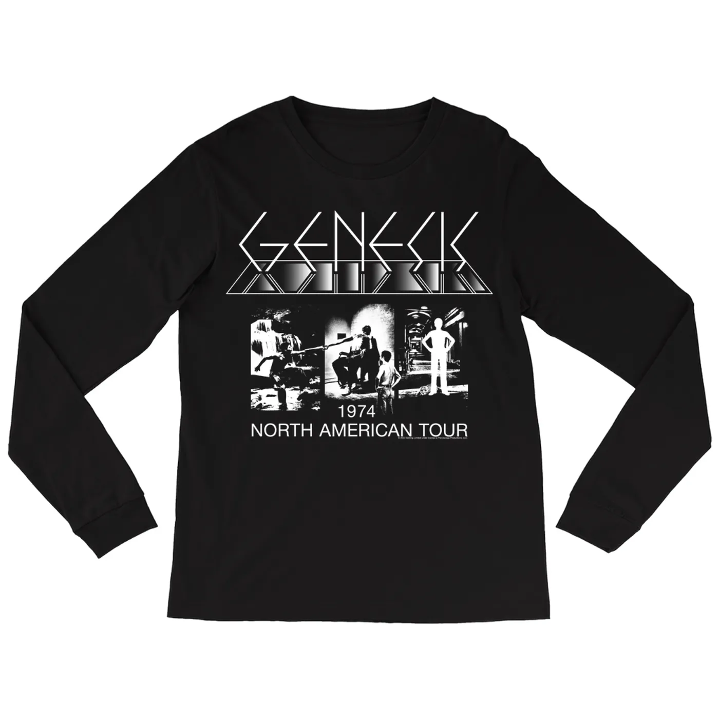 Genesis Long Sleeve Shirt | 1974 North American Tour Genesis Shirt