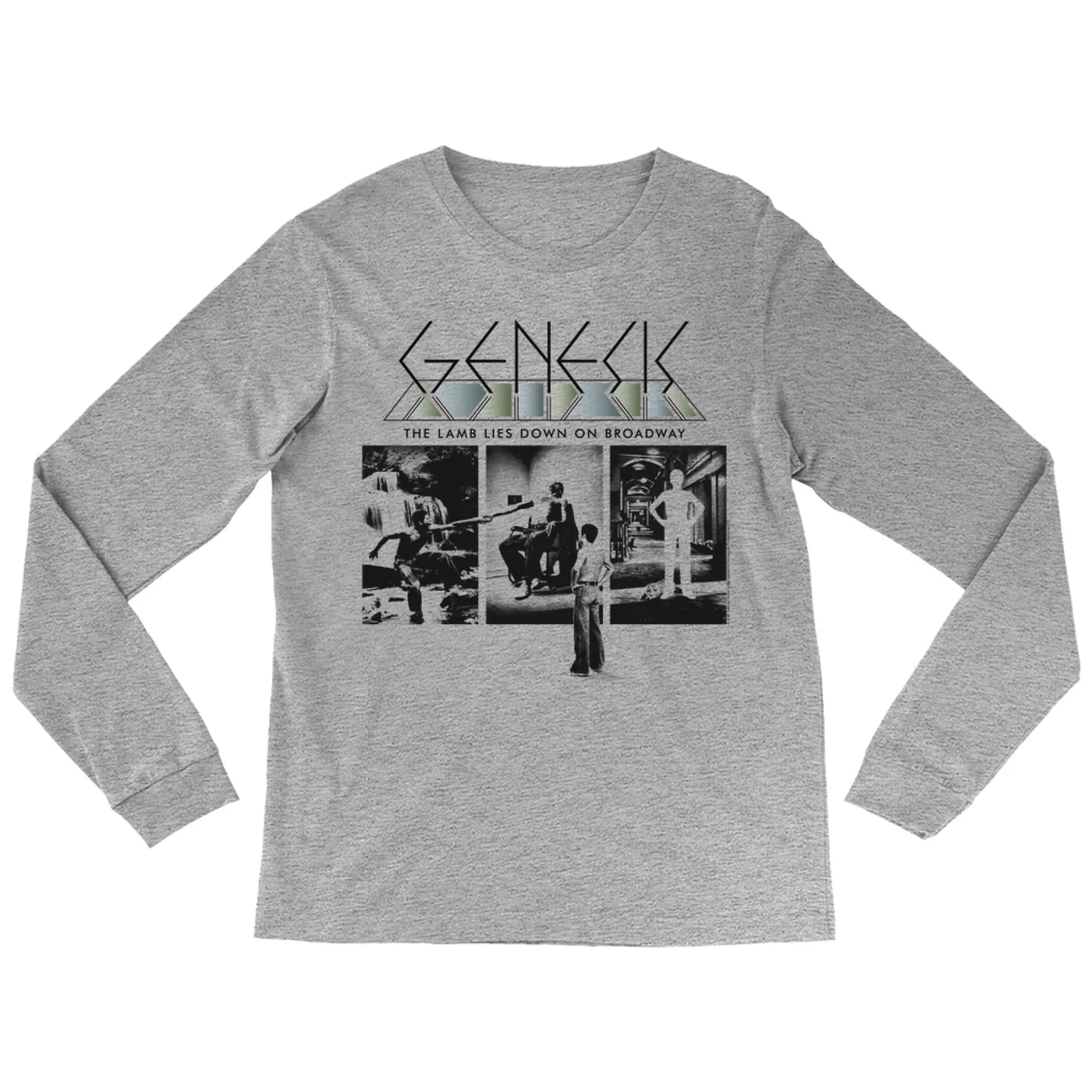 Genesis Long Sleeve Shirt | The Lamb Lies Down On Broadway Poster Genesis Shirt