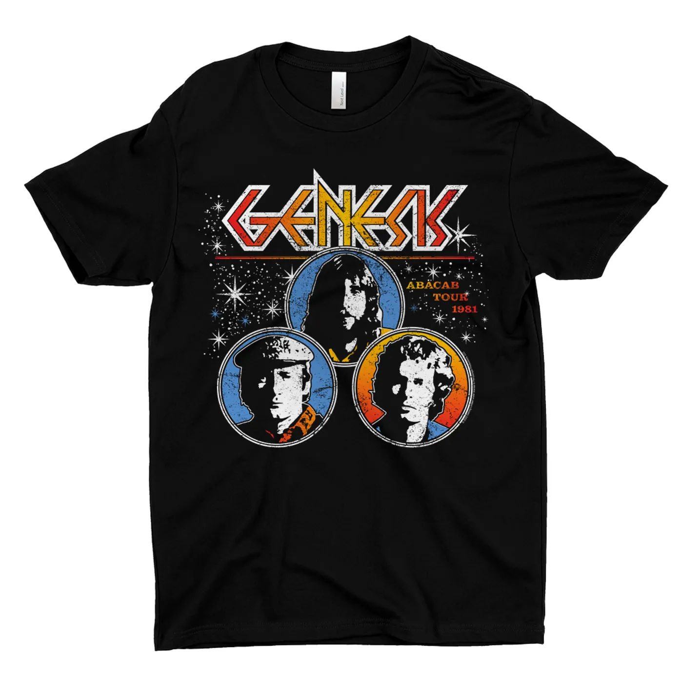 Genesis T-Shirt | 1981 Abacab Tour Distressed Genesis Shirt