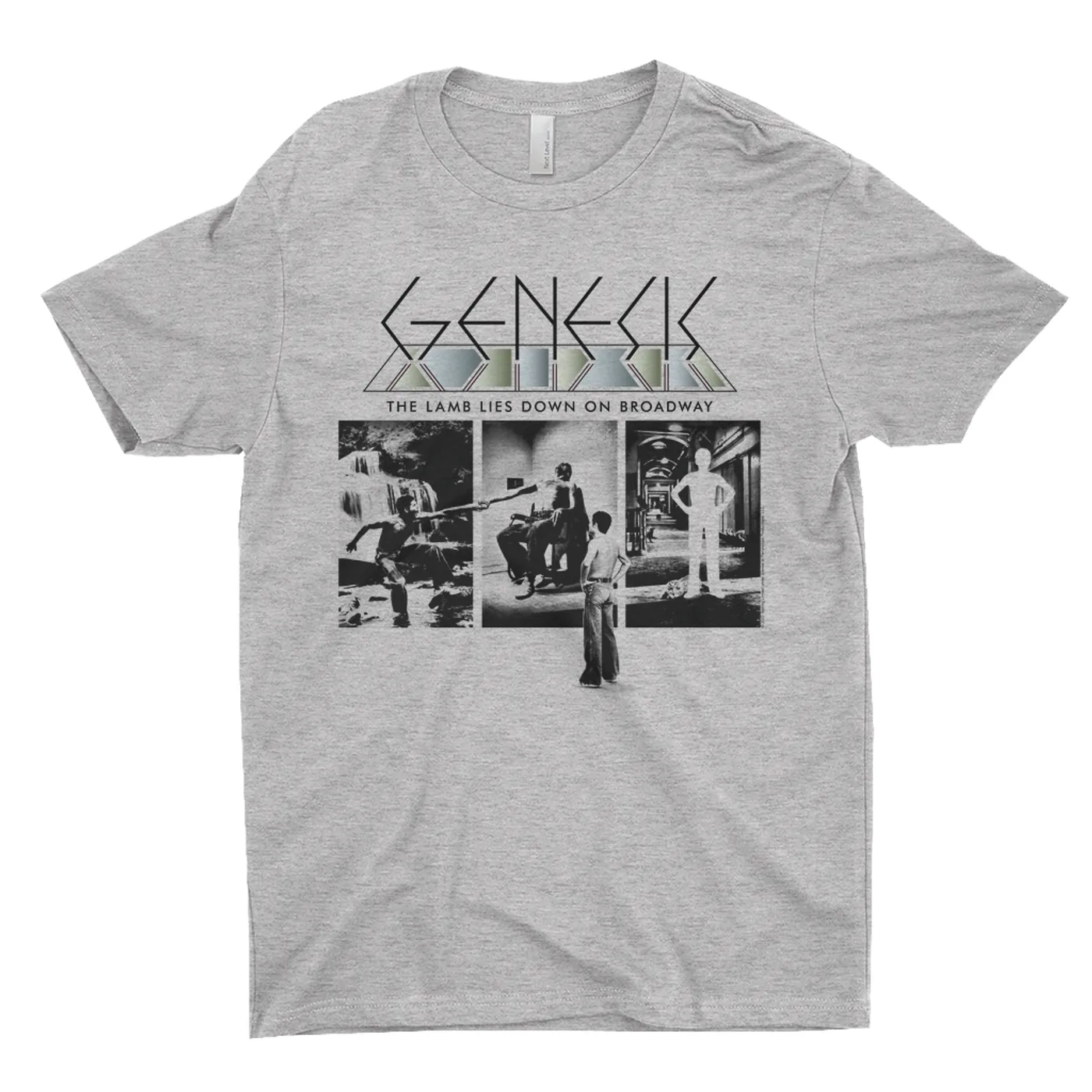 Genesis T-Shirt | The Lamb Lies Down On Broadway Poster Genesis Shirt