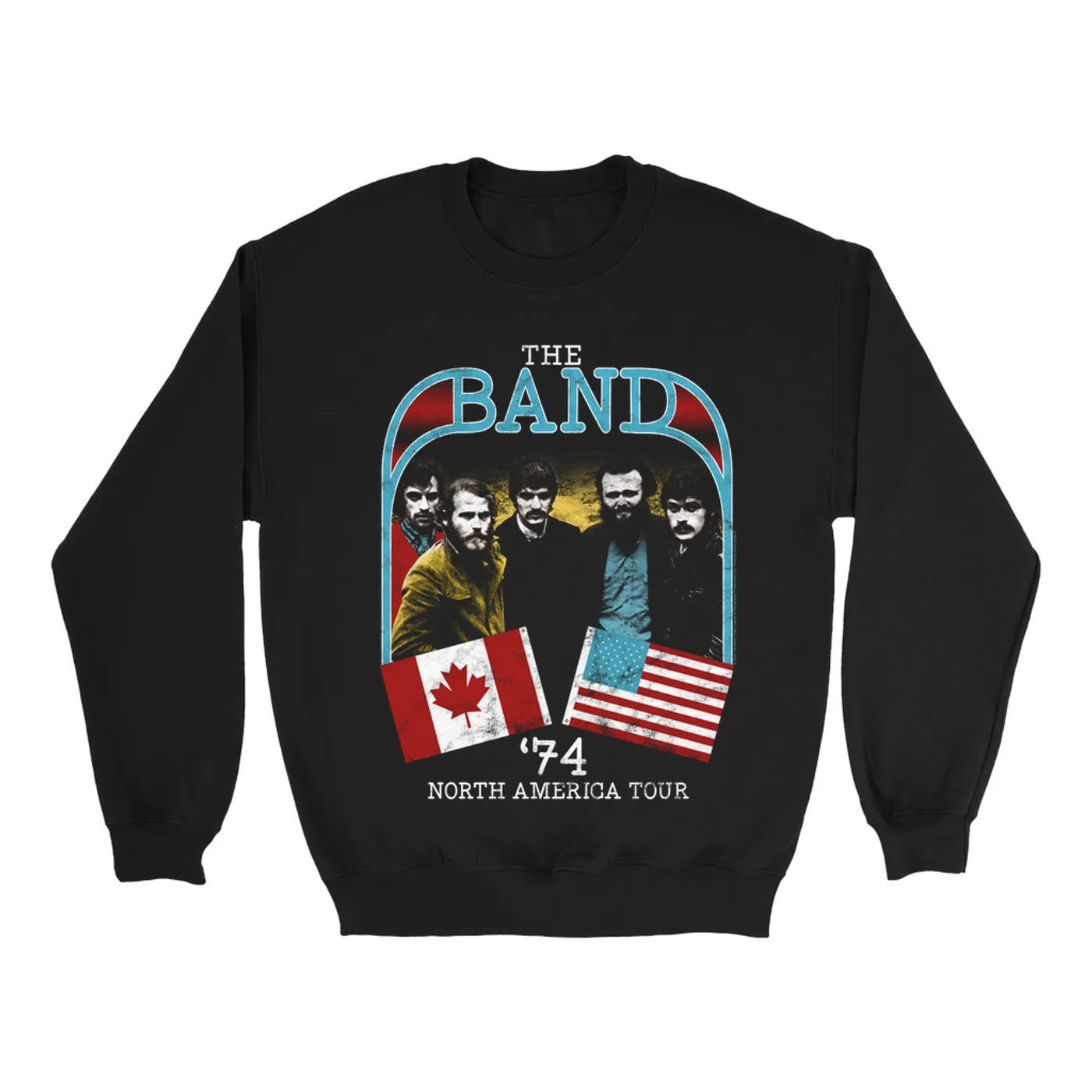 The Band Sweatshirt | 1974 World Tour (Merchbar Exclusive) The Band Sweatshirt