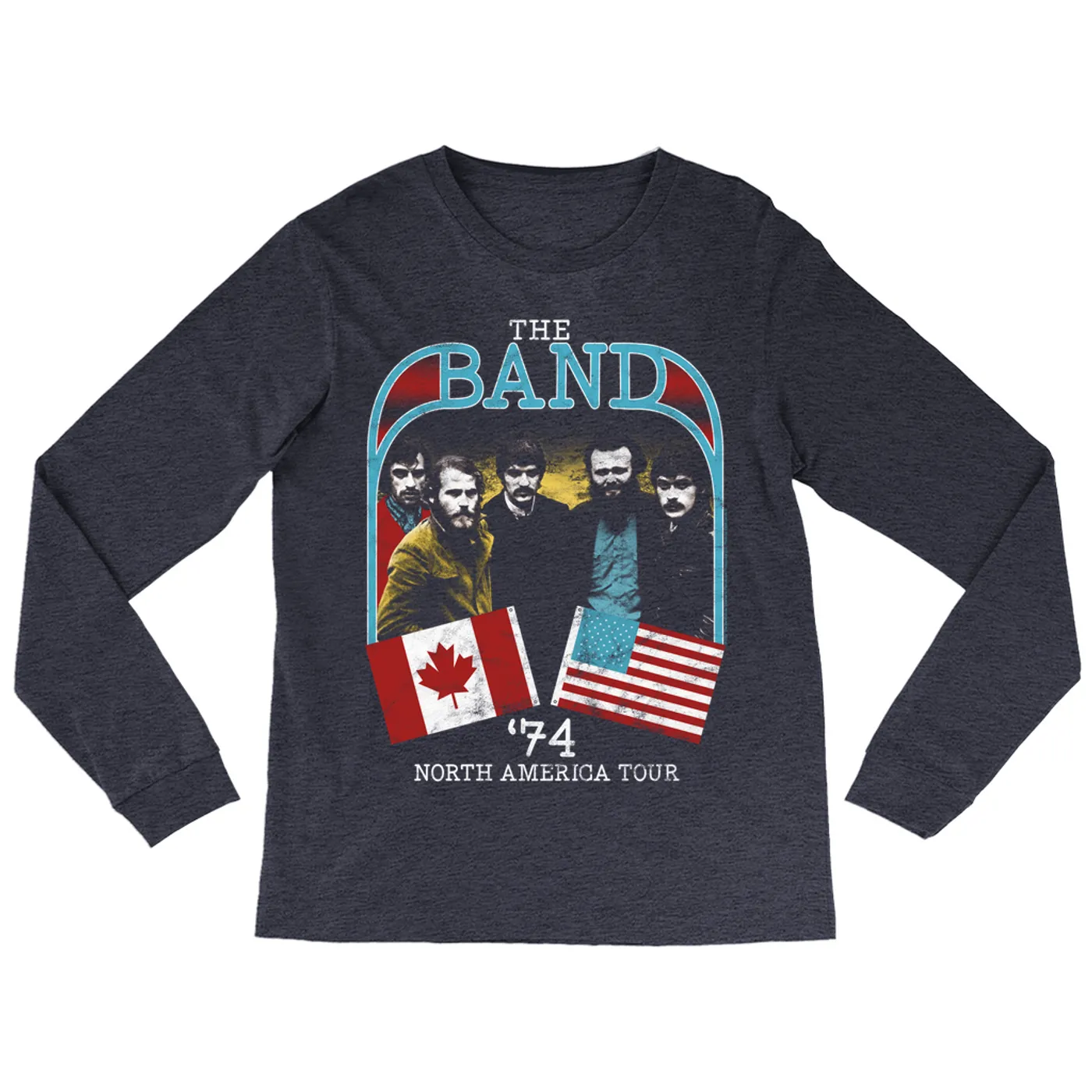 The Band Long Sleeve Shirt | 1974 World Tour (Merchbar Exclusive) The Band Shirt