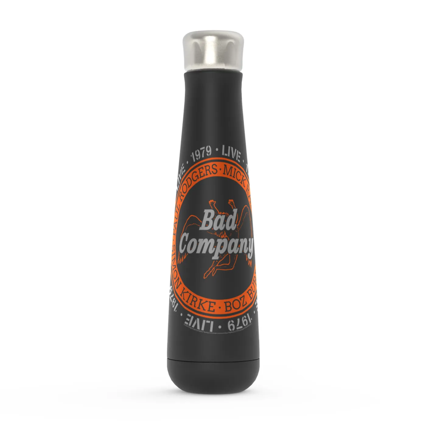 Bad Company Peristyle Water Bottle | Live In Concert 1979 Bad Company Water Bottle