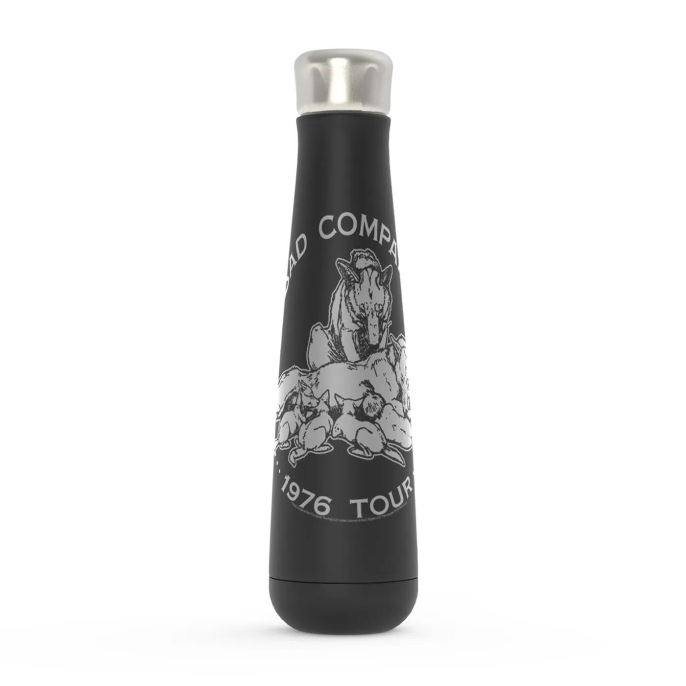 Bad Company Peristyle Water Bottle | Run With The Pack 1976 Tour Bad Company Water Bottle
