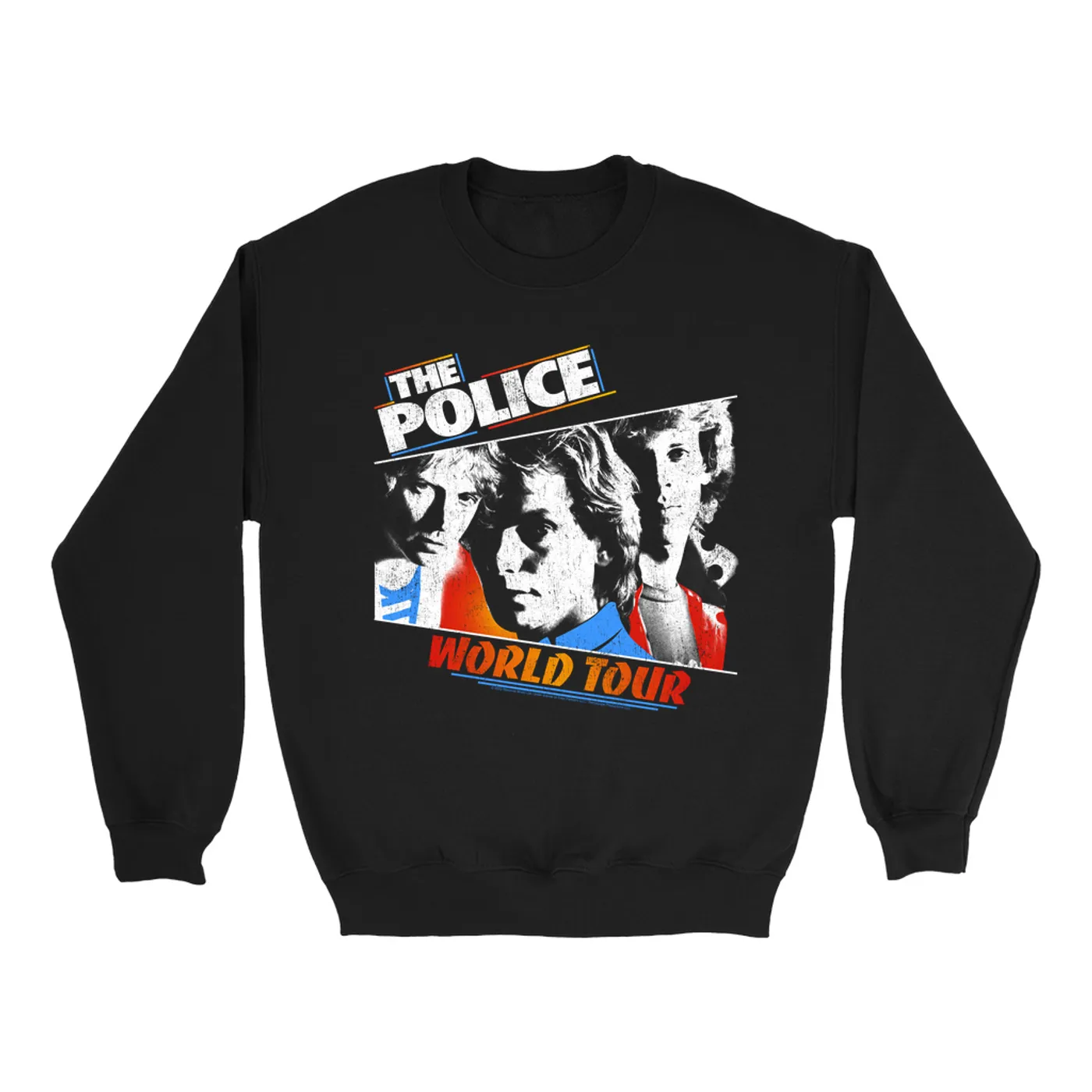 The Police Sweatshirt | Live In Concert World Tour (Merchbar Exclusive) The Police Sweatshirt