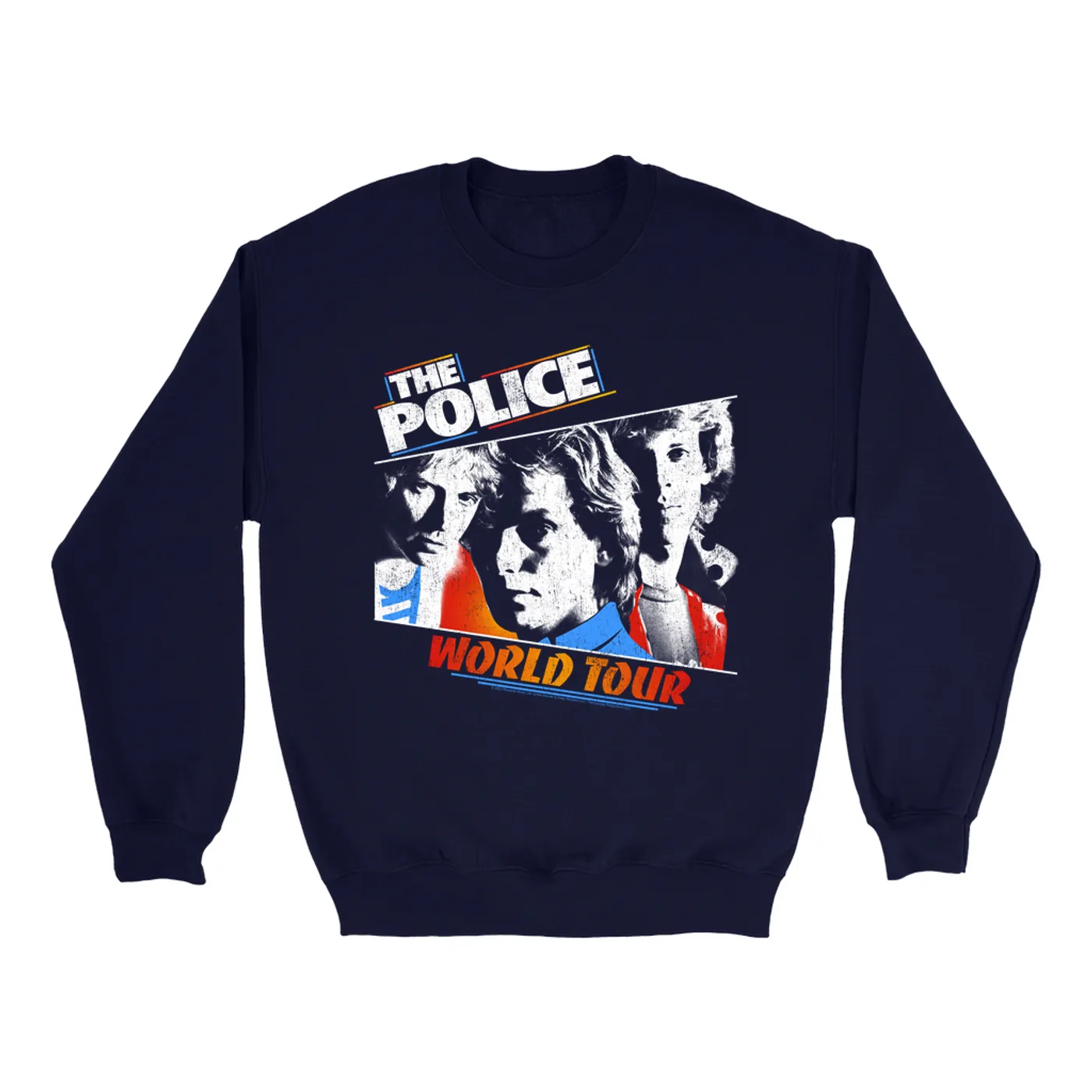 The Police Sweatshirt | Live In Concert World Tour (Merchbar Exclusive) The Police Sweatshirt