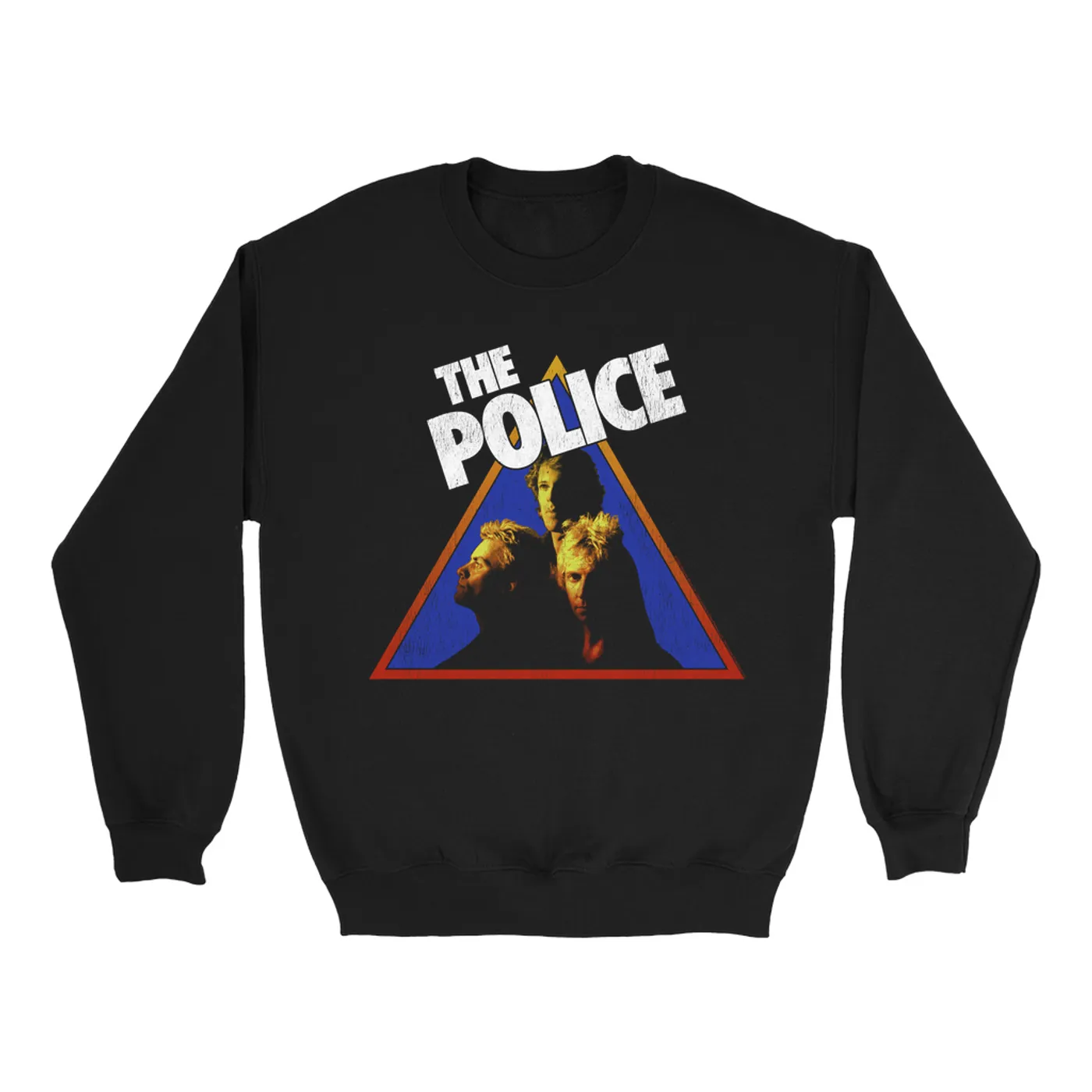 The Police Sweatshirt | Retro Zenyatta Mondatta Image Distressed (Merchbar Exclusive) The Police Sweatshirt