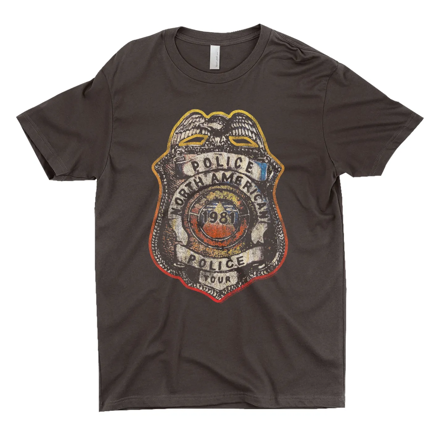 The Police T-Shirt | North American Tour Police Badge (Merchbar Exclusive) The Police Shirt