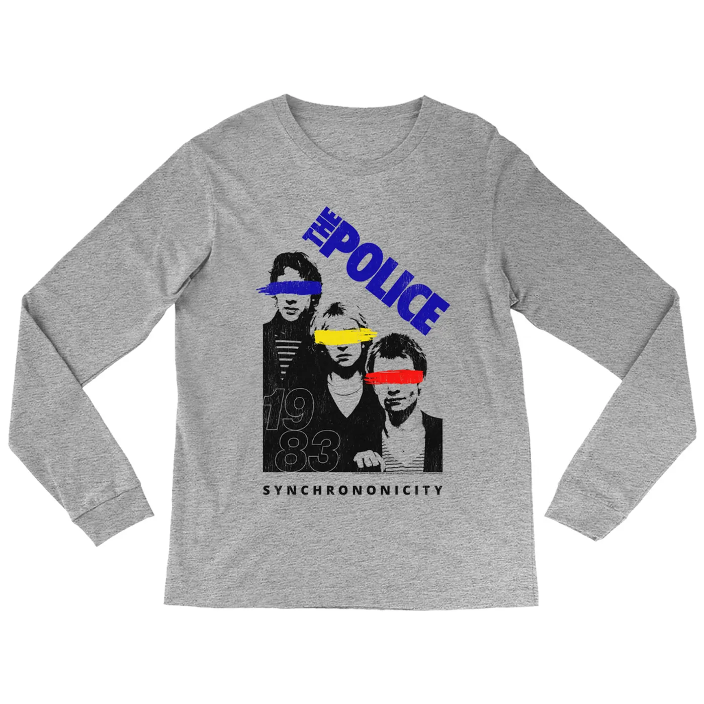 The Police Long Sleeve Shirt | The Trio 1983 Concert (Merchbar Exclusive) The Police Shirt