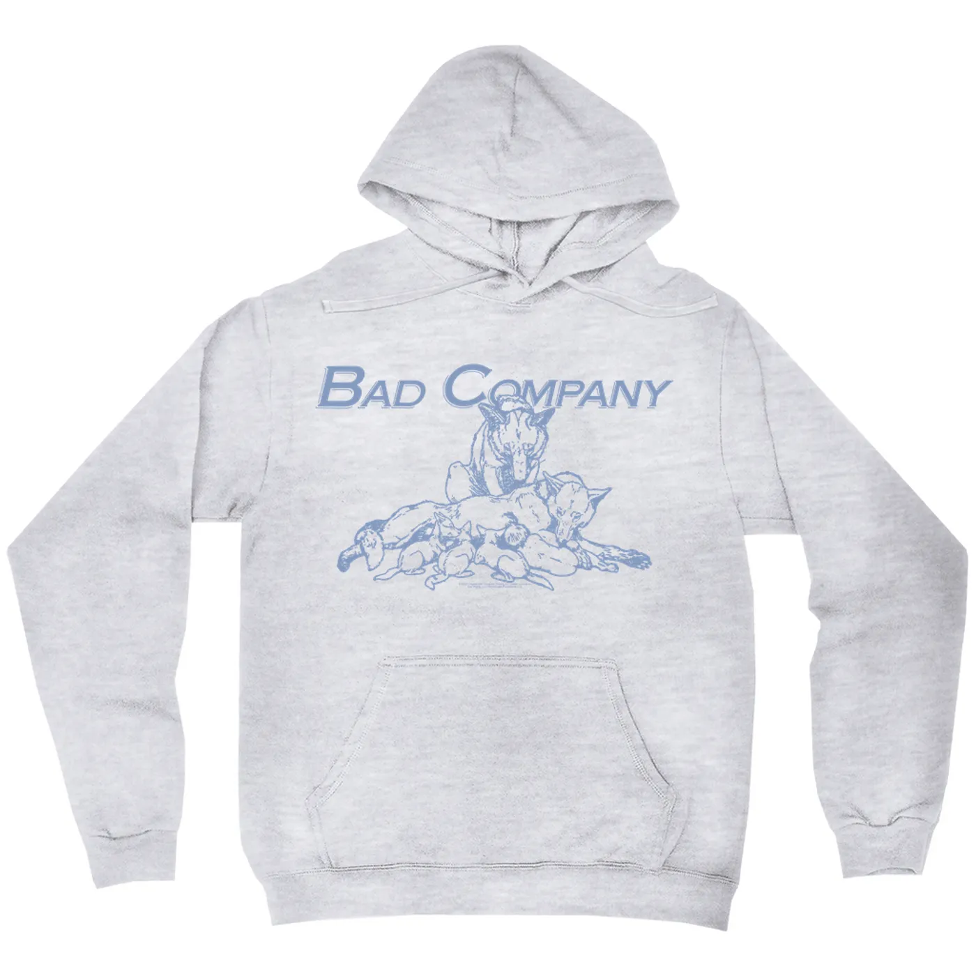 Bad Company Hoodie | Run With The Pack Slate Blue Image (Merchbar Exclusive) Bad Company Hoodie
