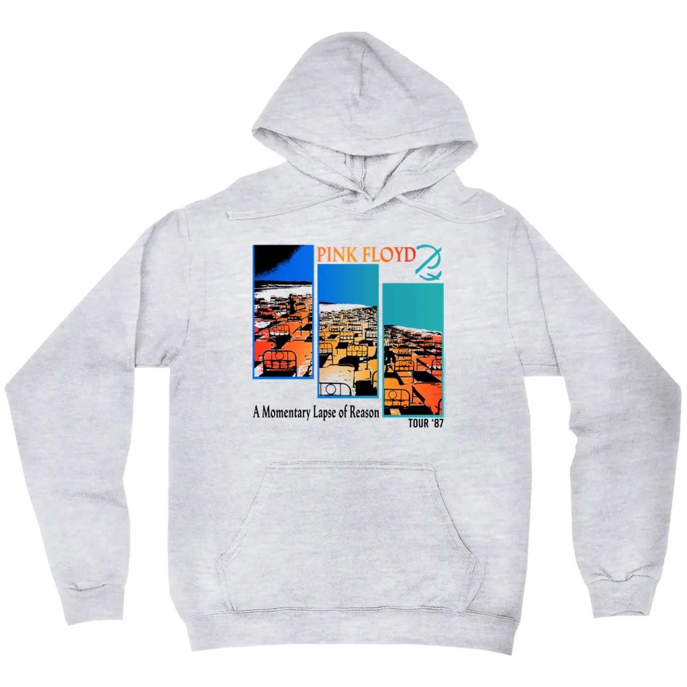 Pink Floyd Hoodie | Fragmented Momentary Lapse Of Reason '87 Tour Pink Floyd Hoodie
