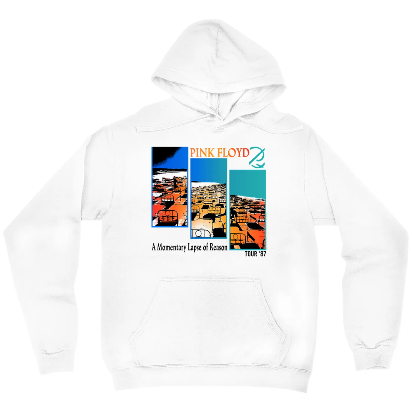 Pink Floyd Hoodie | Fragmented Momentary Lapse Of Reason '87 Tour Pink Floyd Hoodie