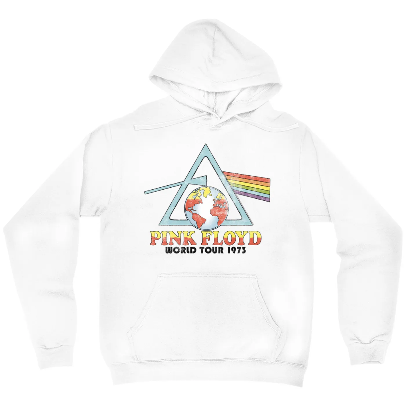 Pink Floyd Hoodie | Vintage Reissue World Tour 1973 Pink Floyd Hoodie