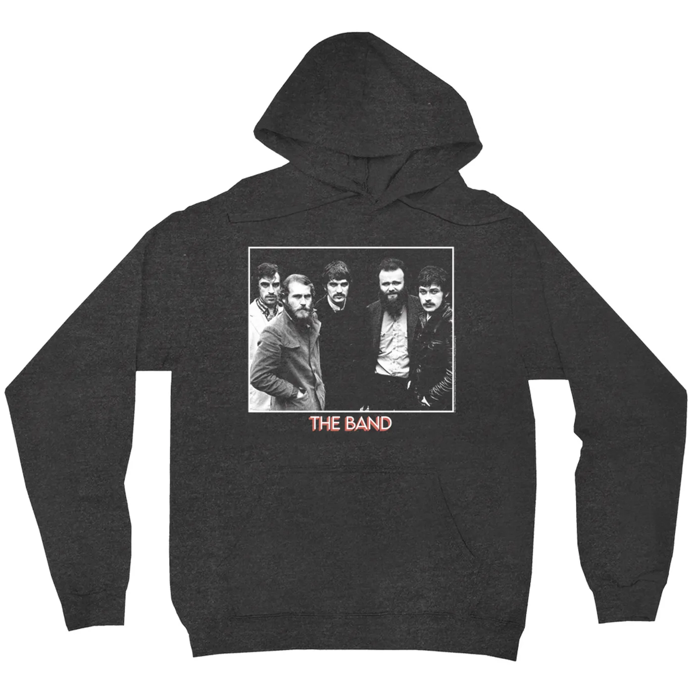 The Band Hoodie | Framed Group Photo And Logo The Band Hoodie