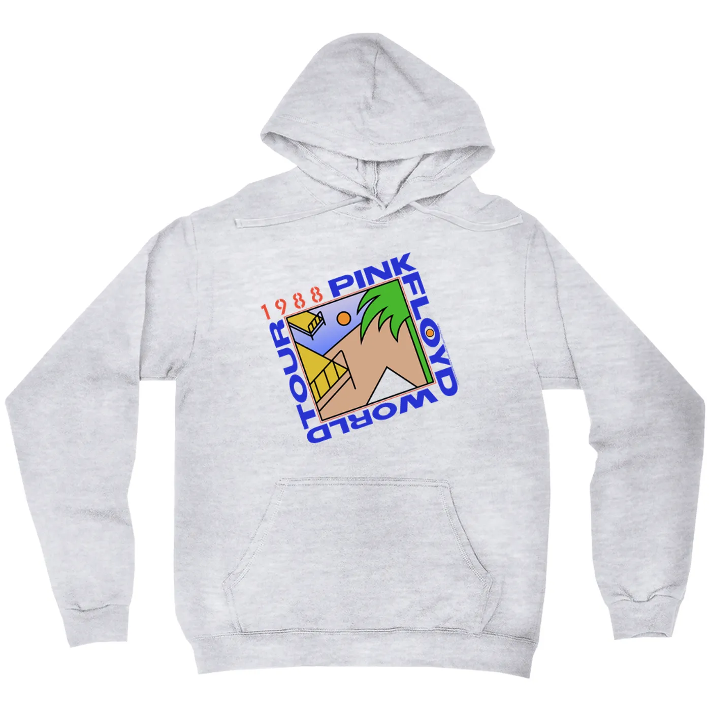 Pink Floyd Hoodie | Pink Floyd '88 World Tour Pink Floyd Hoodie