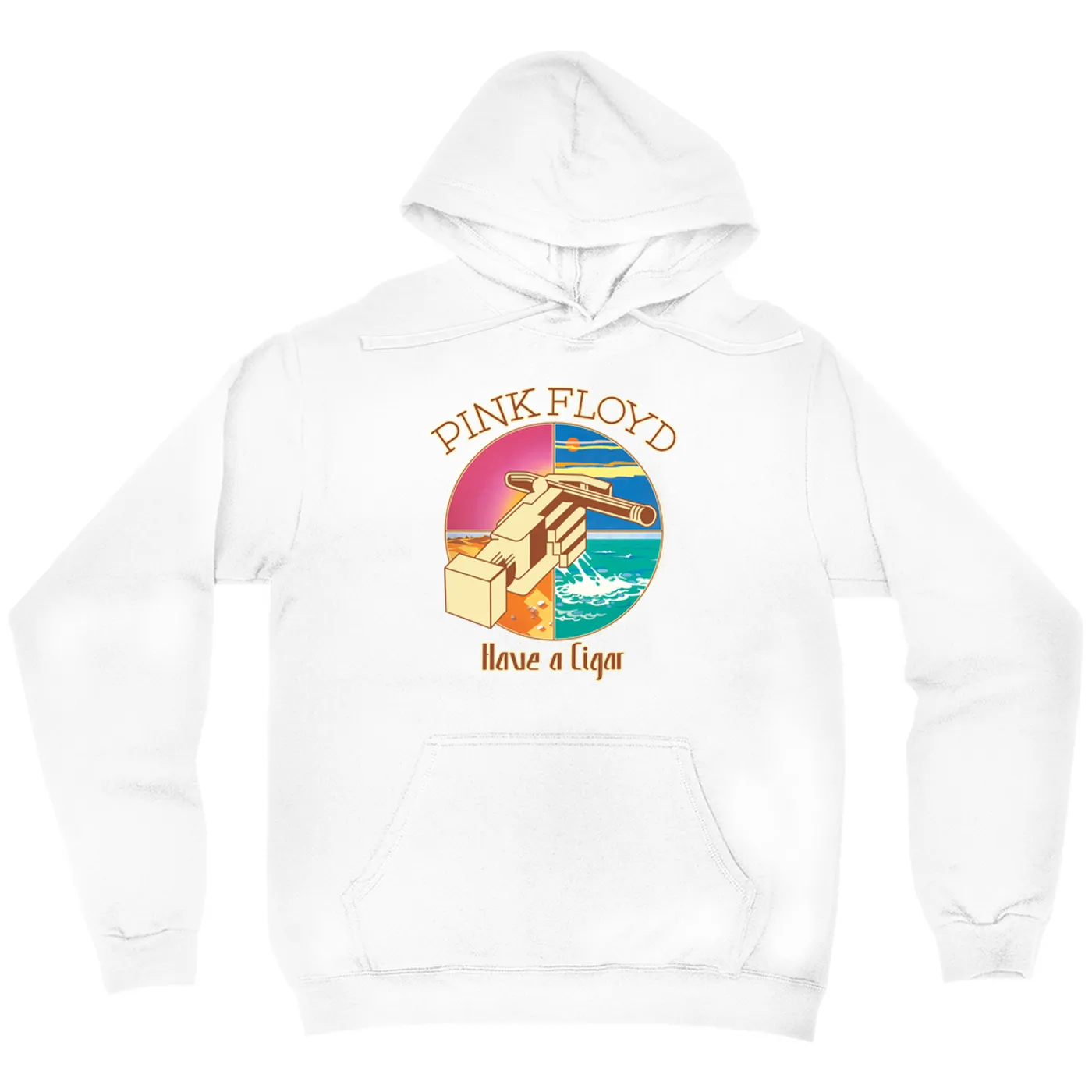 Pink Floyd Hoodie | Have A Cigar Singles Album Design Pink Floyd Hoodie
