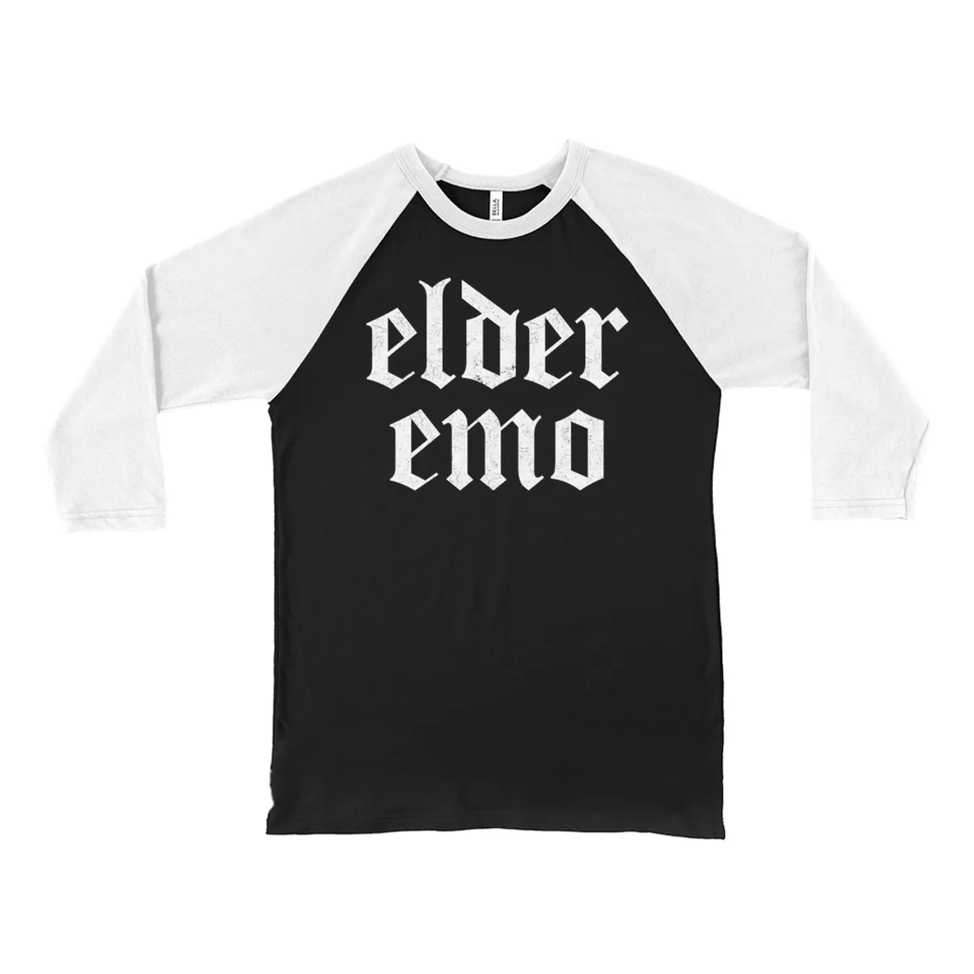 Merchbar Music Life 3/4 Sleeve Baseball Tee | Elder Emo Merchbar Music Life Shirt
