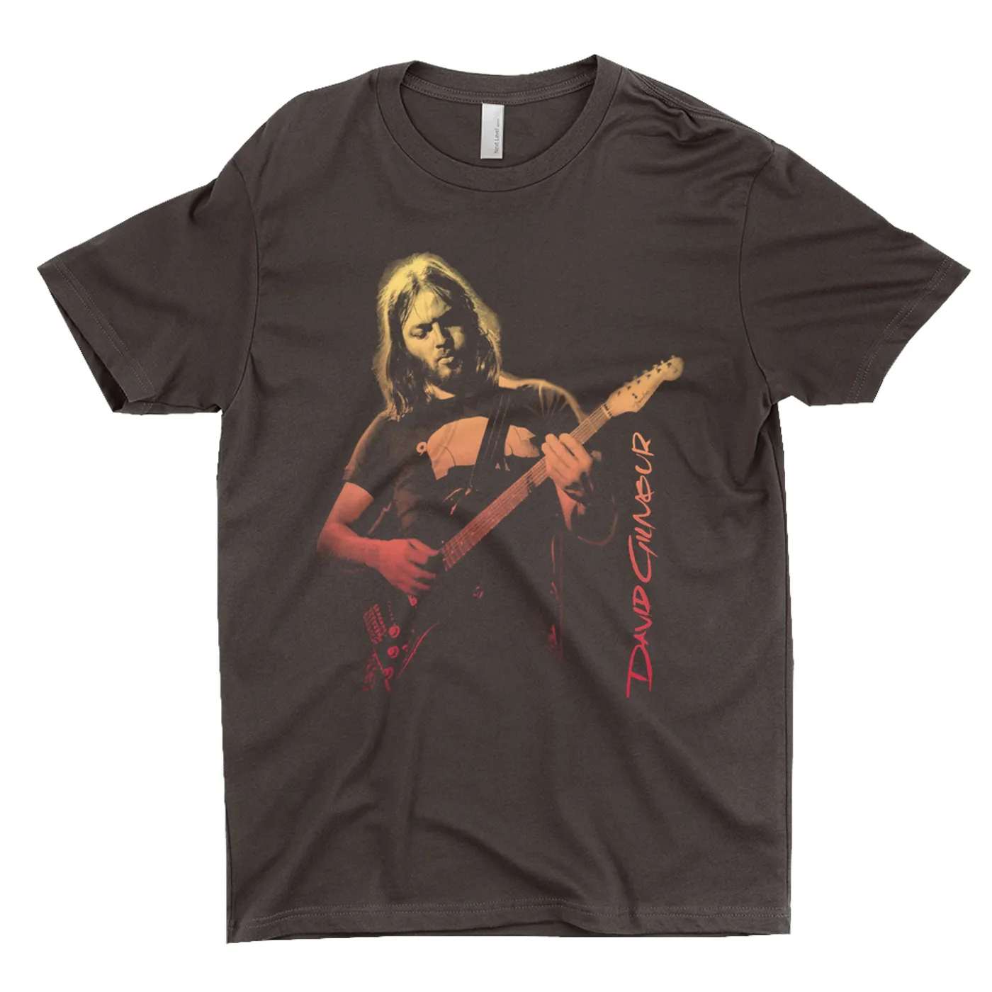 David Gilmour T-Shirt | Colorful Young David Gilmour Ombre David Gilmour Shirt