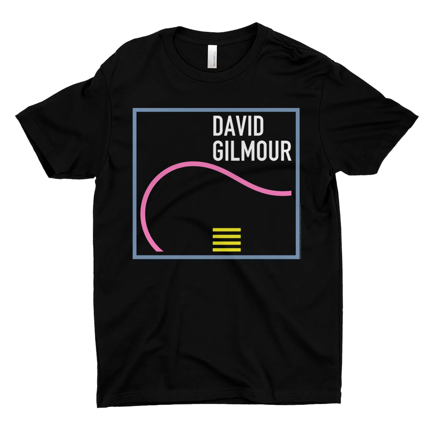 David Gilmour T-Shirt | Neon Art Logo David Gilmour Shirt