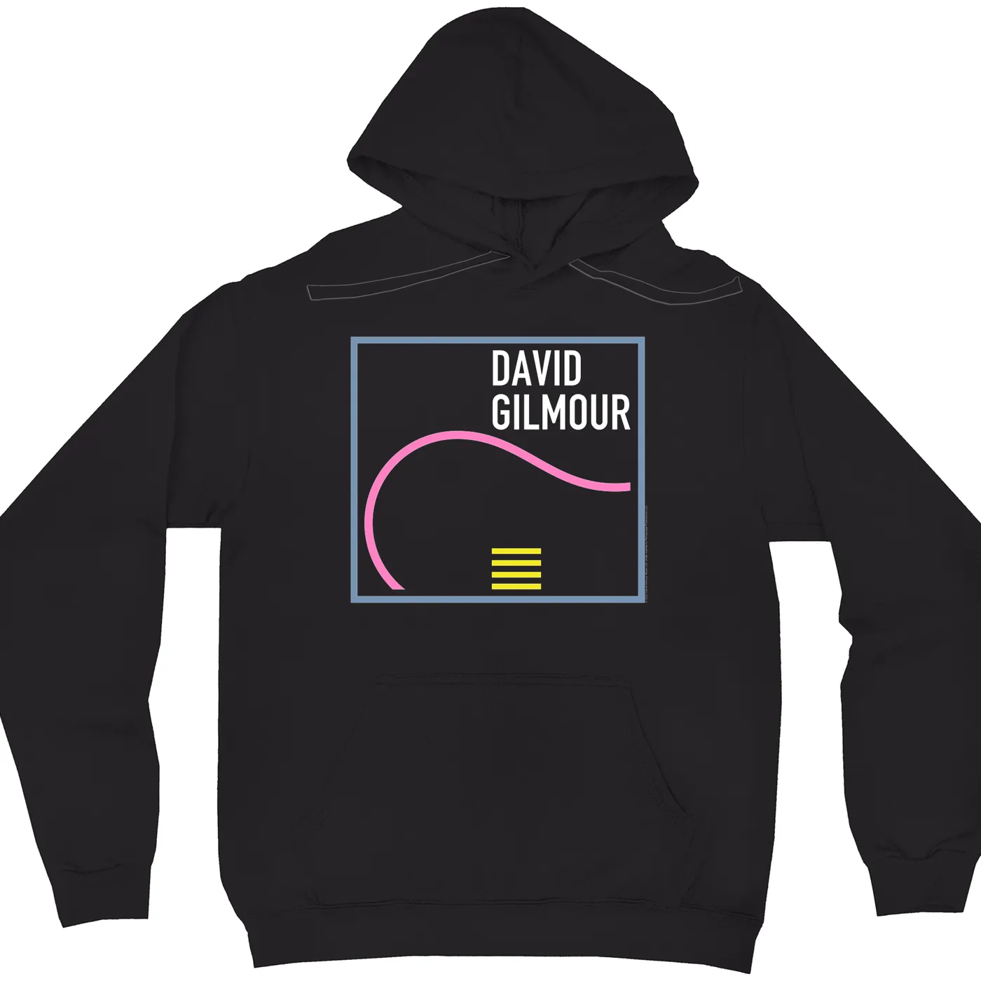 David Gilmour Hoodie | Neon Art Logo David Gilmour Hoodie