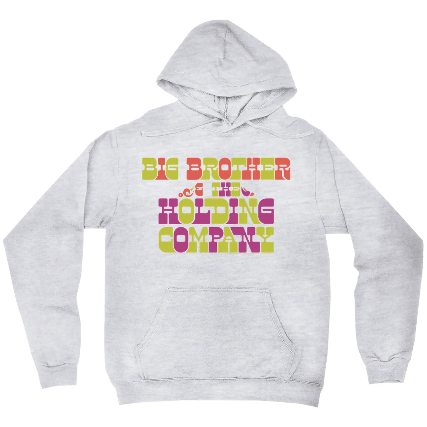 Big Brother & The Holding Company Big Brother and The Holding Co. Hoodie | BBHC Retro Logo Big Brother and The Holding Co. Hoodie