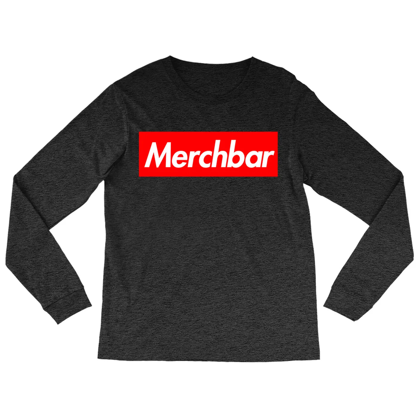 Merchbar Long Sleeve Shirt | The Merchbar Supreme Black Tee Merchbar Shirt