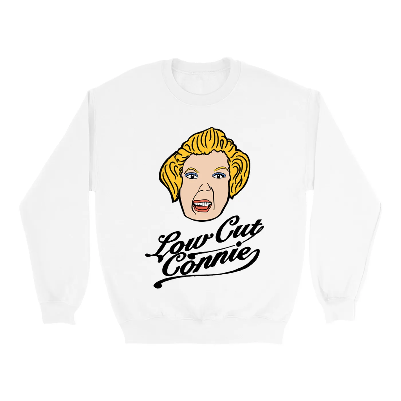 Low Cut Connie Sweatshirt | Connie Head Logo Low Cut Connie Sweatshirt