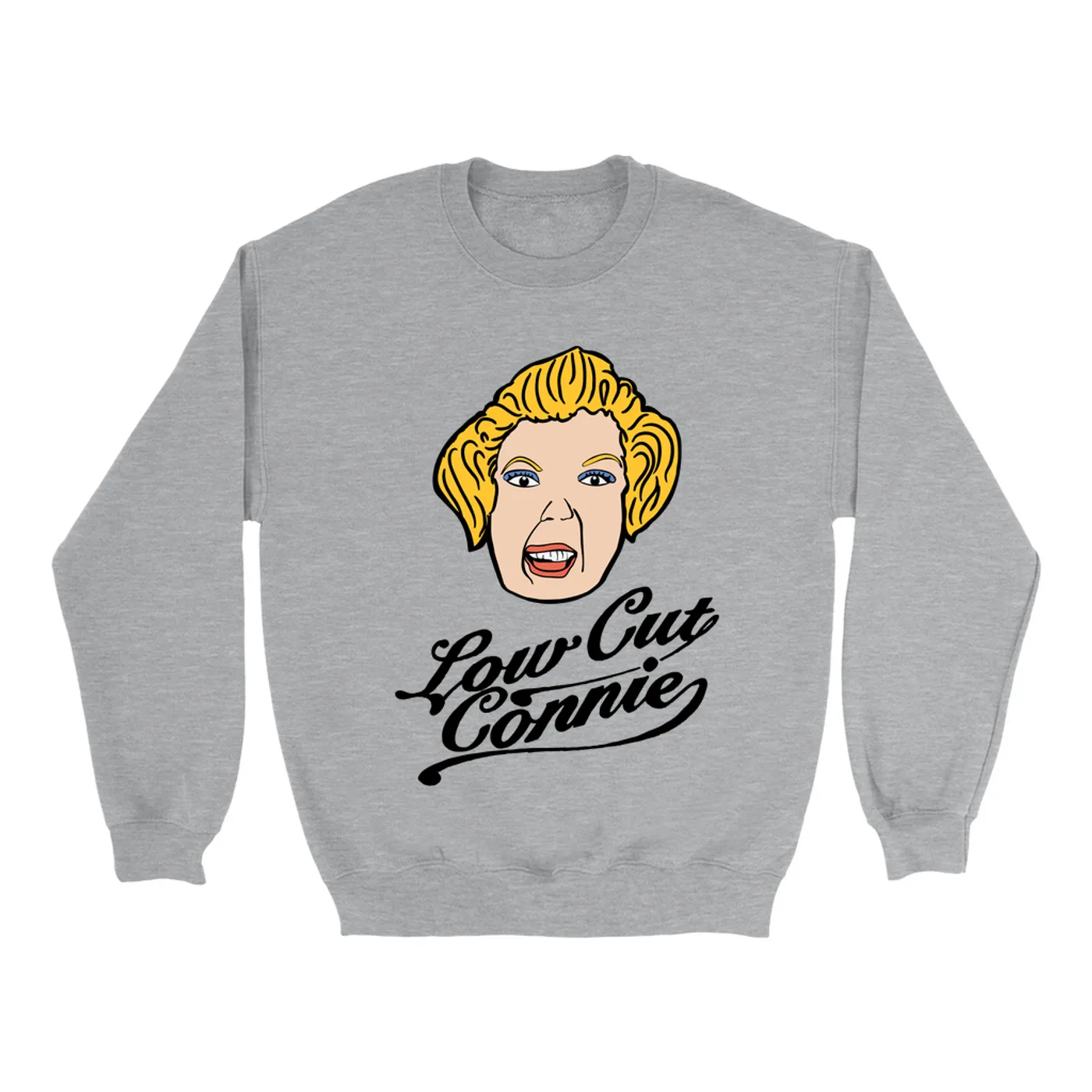 Low Cut Connie Sweatshirt | Connie Head Logo Low Cut Connie Sweatshirt