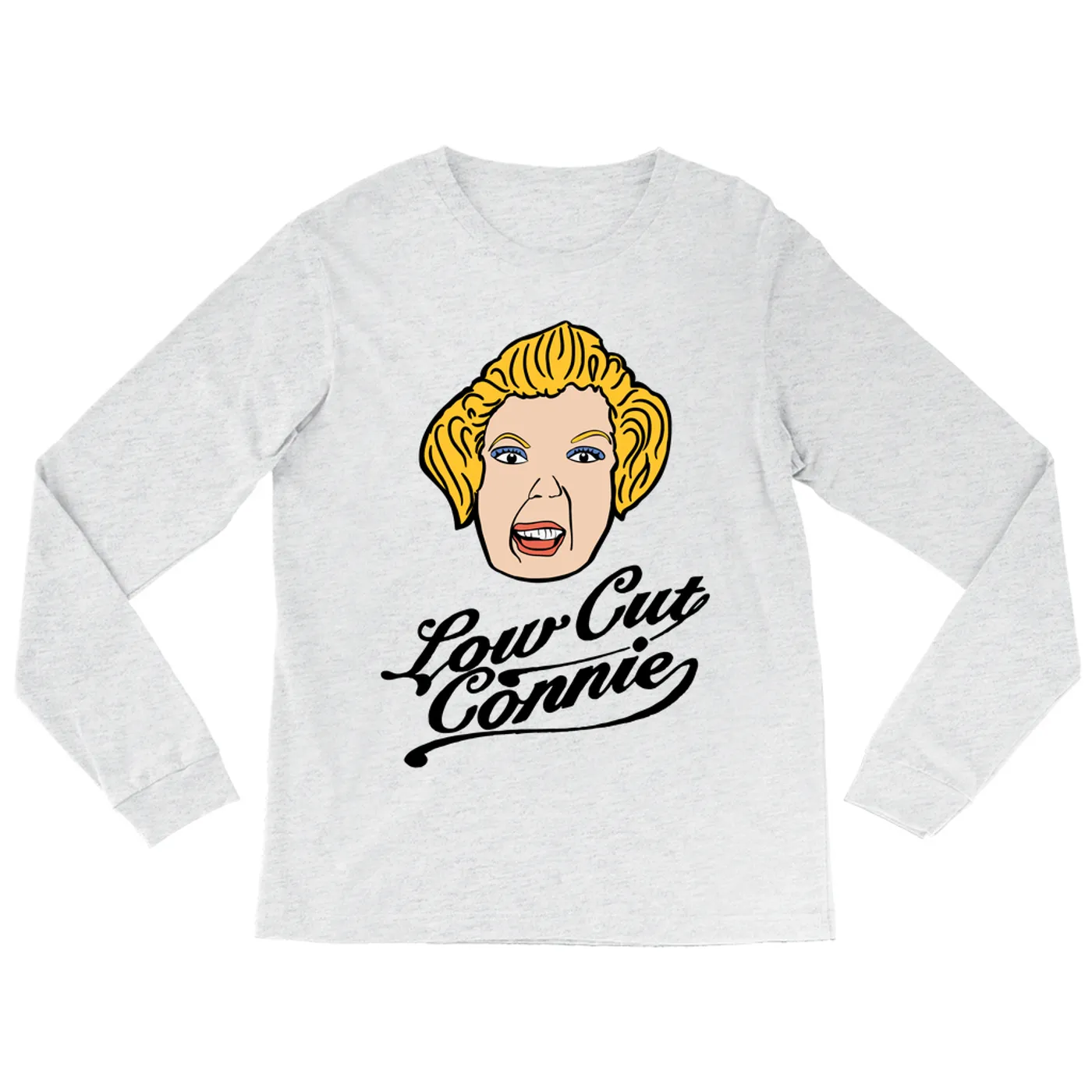 Low Cut Connie Long Sleeve Shirt | Connie Head Logo Low Cut Connie Shirt