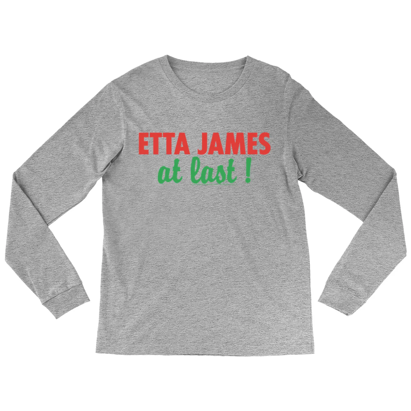 Etta James Long Sleeve Shirt | At Last Album Logo Etta James Shirt