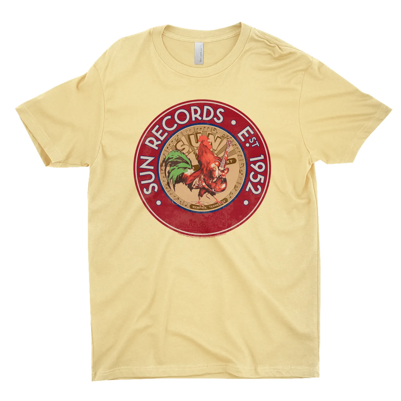 Sun Records T-Shirt | Red Rooster Est. 1952 Seal Sun Records Shirt