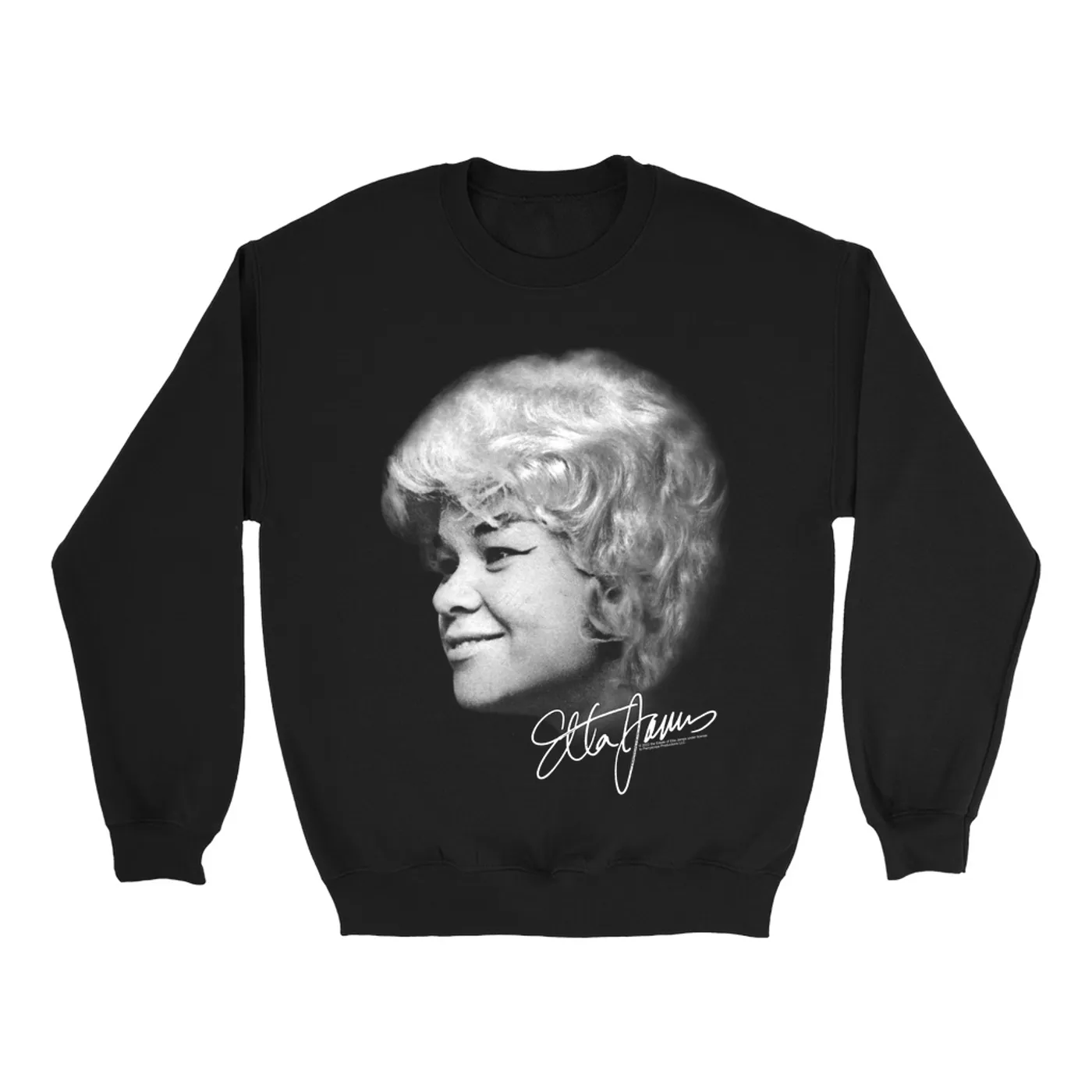 Etta James Sweatshirt | Young Etta Profile Etta James Sweatshirt