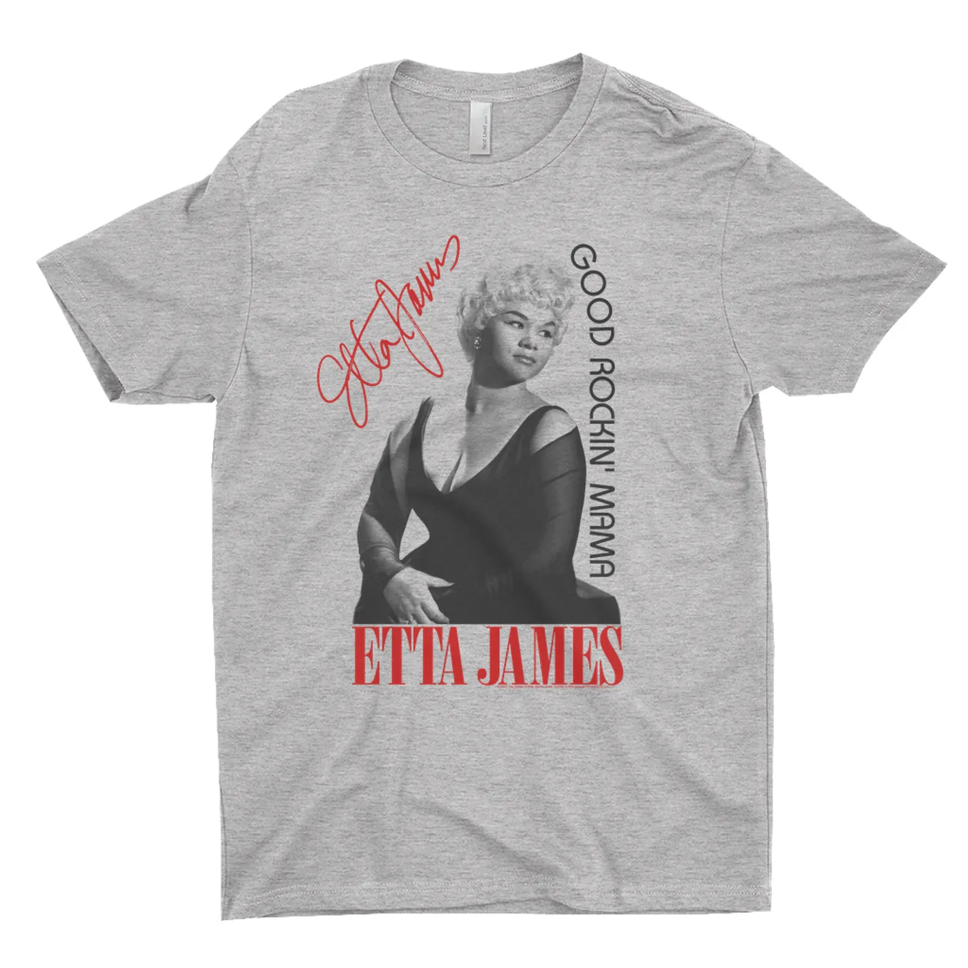Etta James T-Shirt | 1965 Good Rockin' Mama With Signature Etta James Shirt