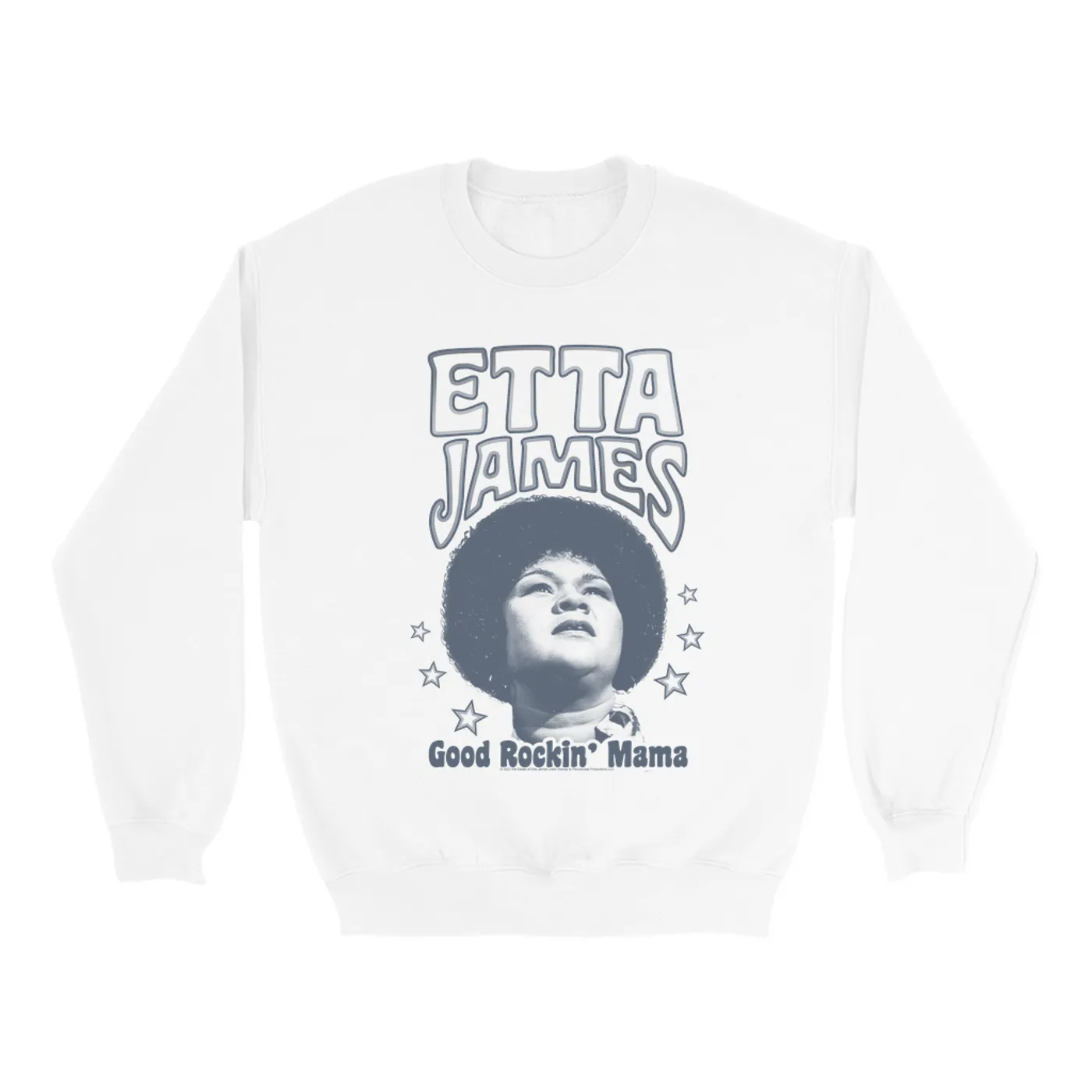 Etta James Sweatshirt | Star Power Good Rockin' Mama Etta James Sweatshirt