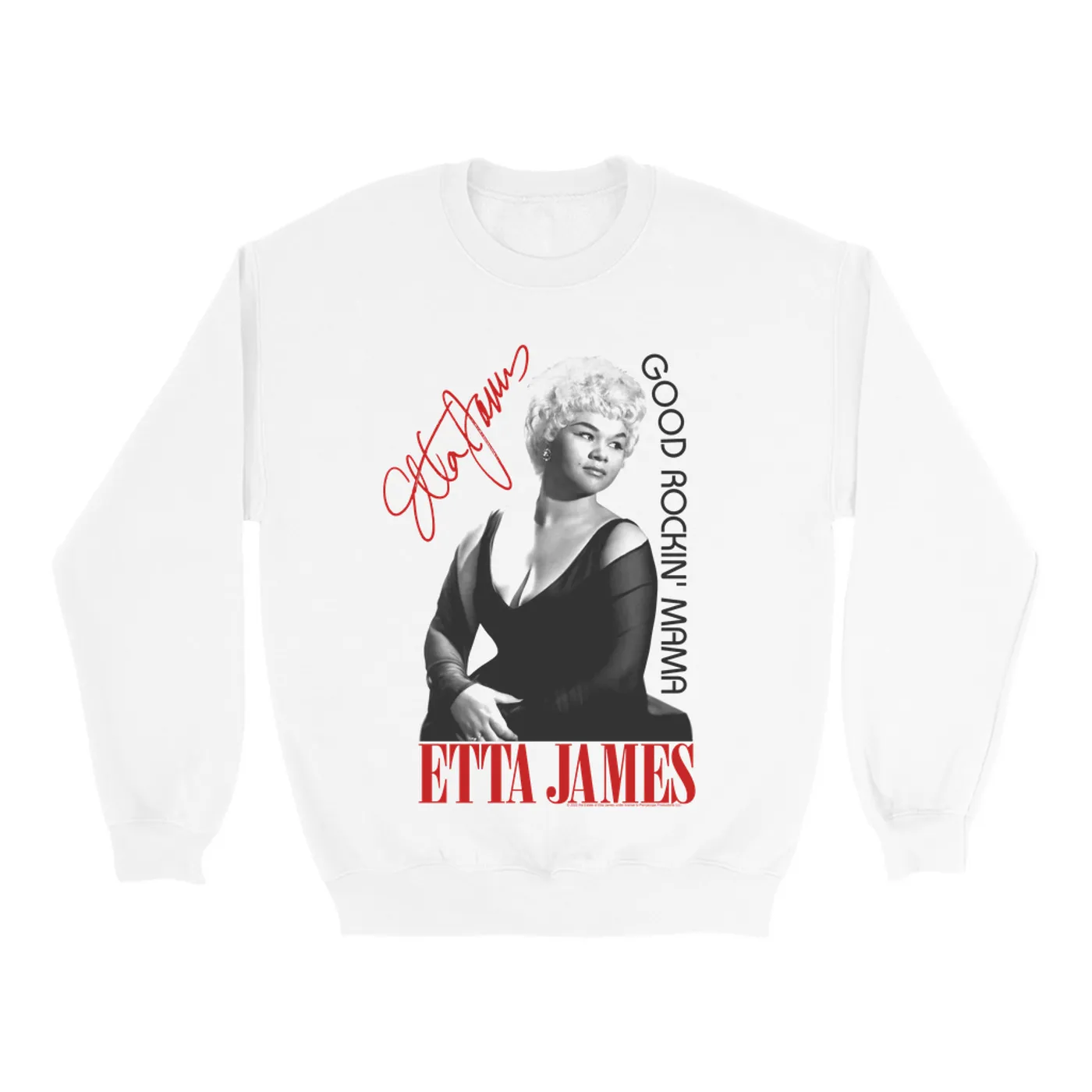 Etta James Sweatshirt | 1965 Good Rockin' Mama With Signature Etta James Sweatshirt