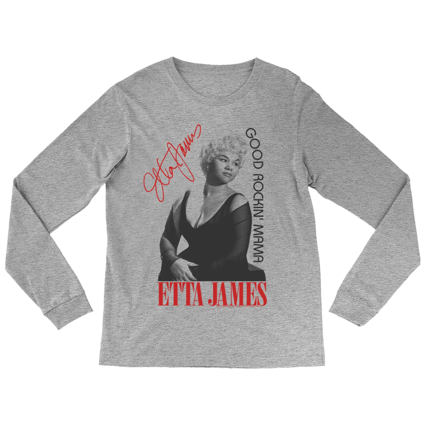 Etta James Long Sleeve Shirt | 1965 Good Rockin' Mama With Signature Etta James Shirt
