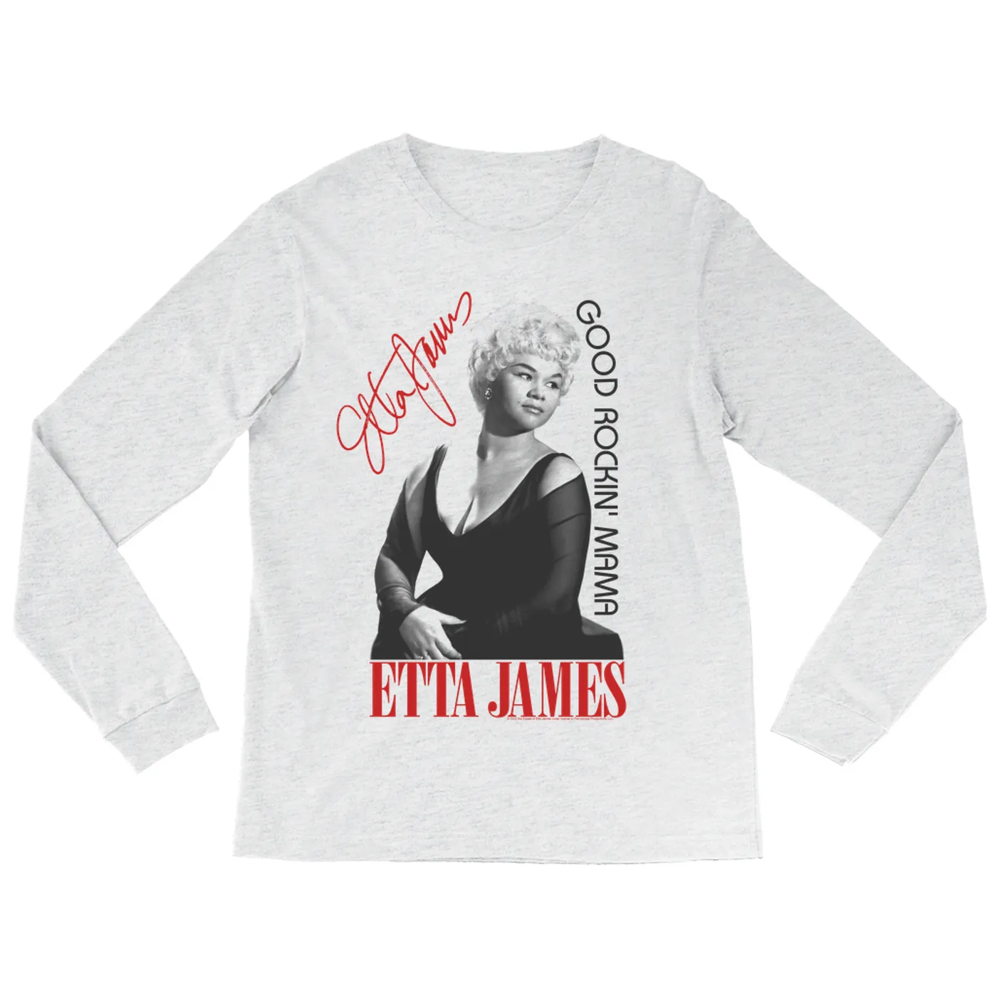 Etta James Long Sleeve Shirt | 1965 Good Rockin' Mama With Signature Etta James Shirt