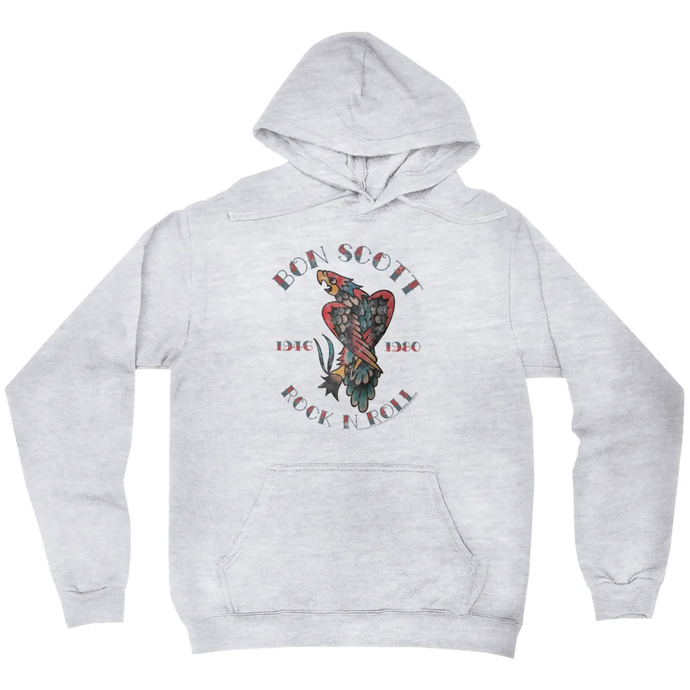 Bon Scott Hoodie | Eagle Tattoo Bon Scott Hoodie