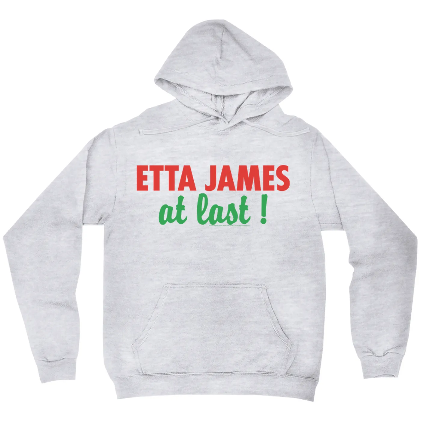 Etta James Hoodie | At Last Album Logo Etta James Hoodie