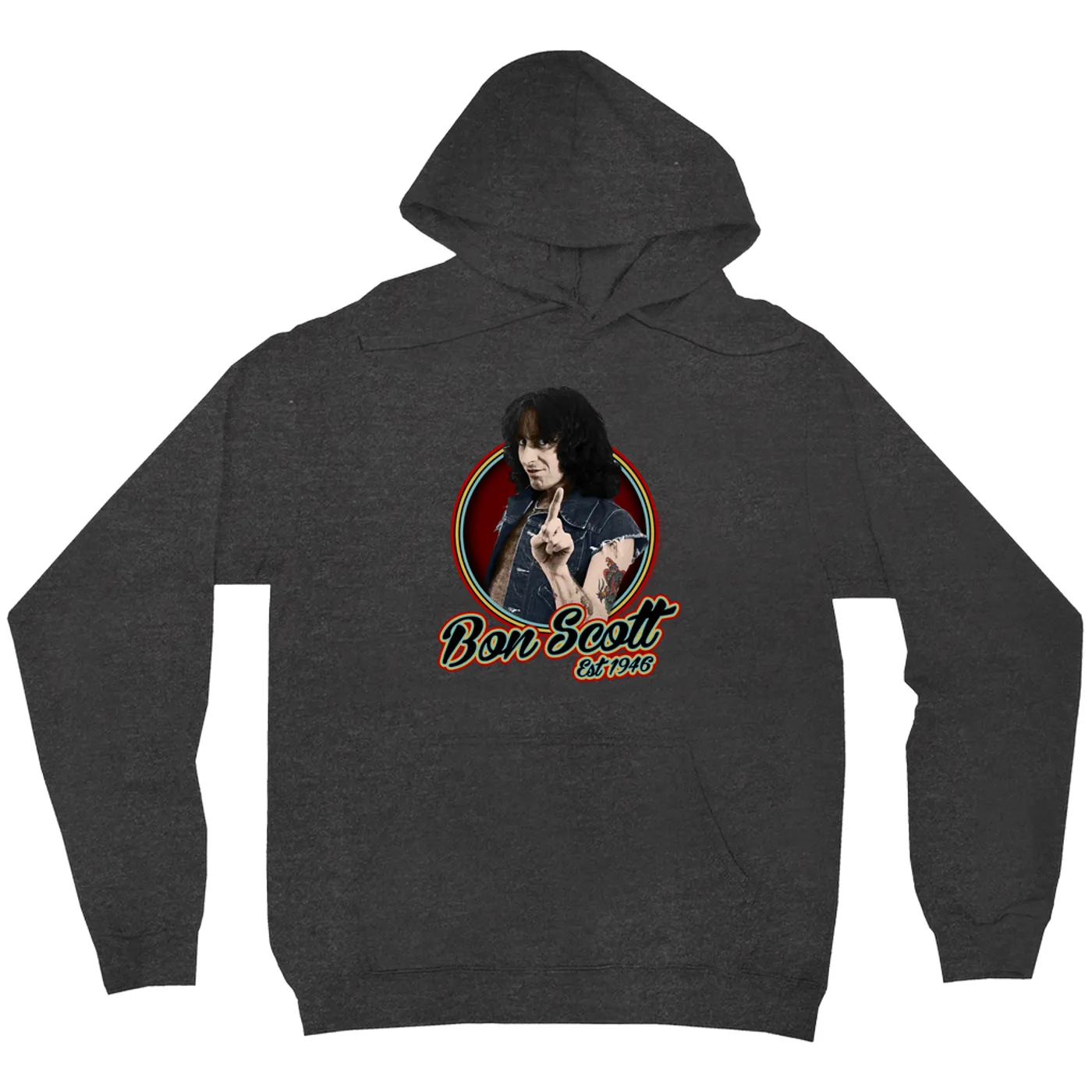 Bon Scott Hoodie | Established 1946 Bon Scott Hoodie