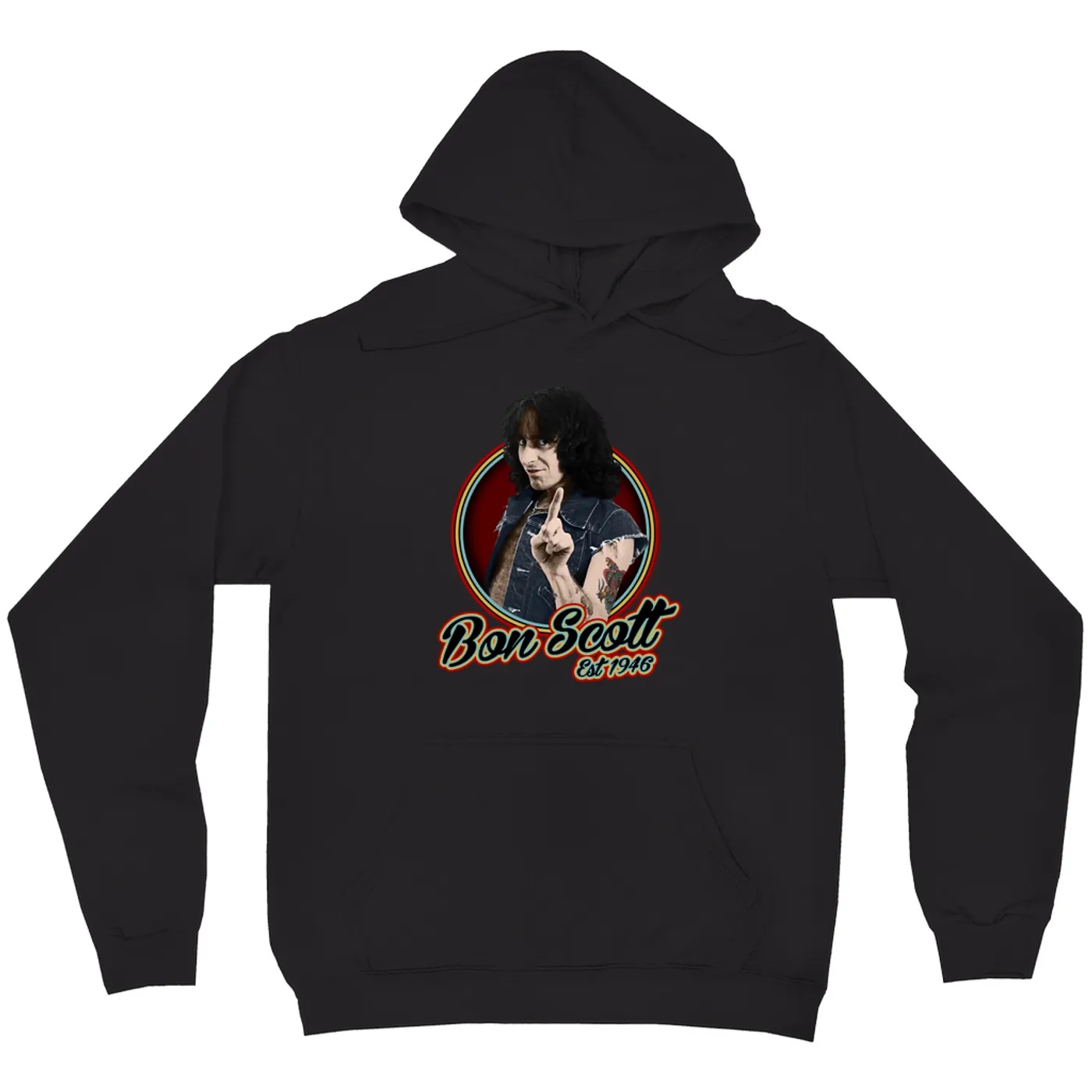 Bon Scott Hoodie | Established 1946 Bon Scott Hoodie