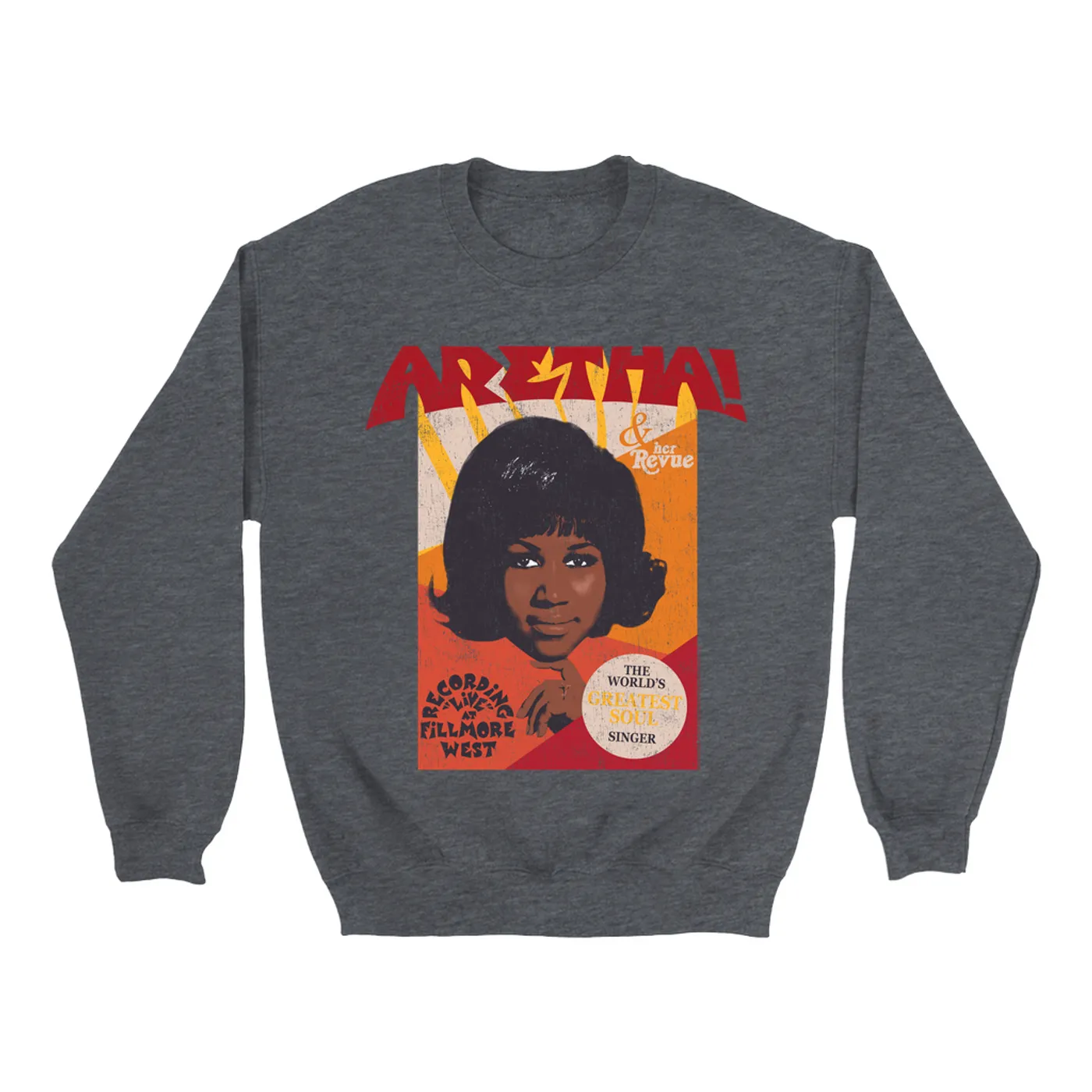 Aretha Franklin Sweatshirt | The World's Greatest Soul Singer Aretha Franklin Sweatshirt