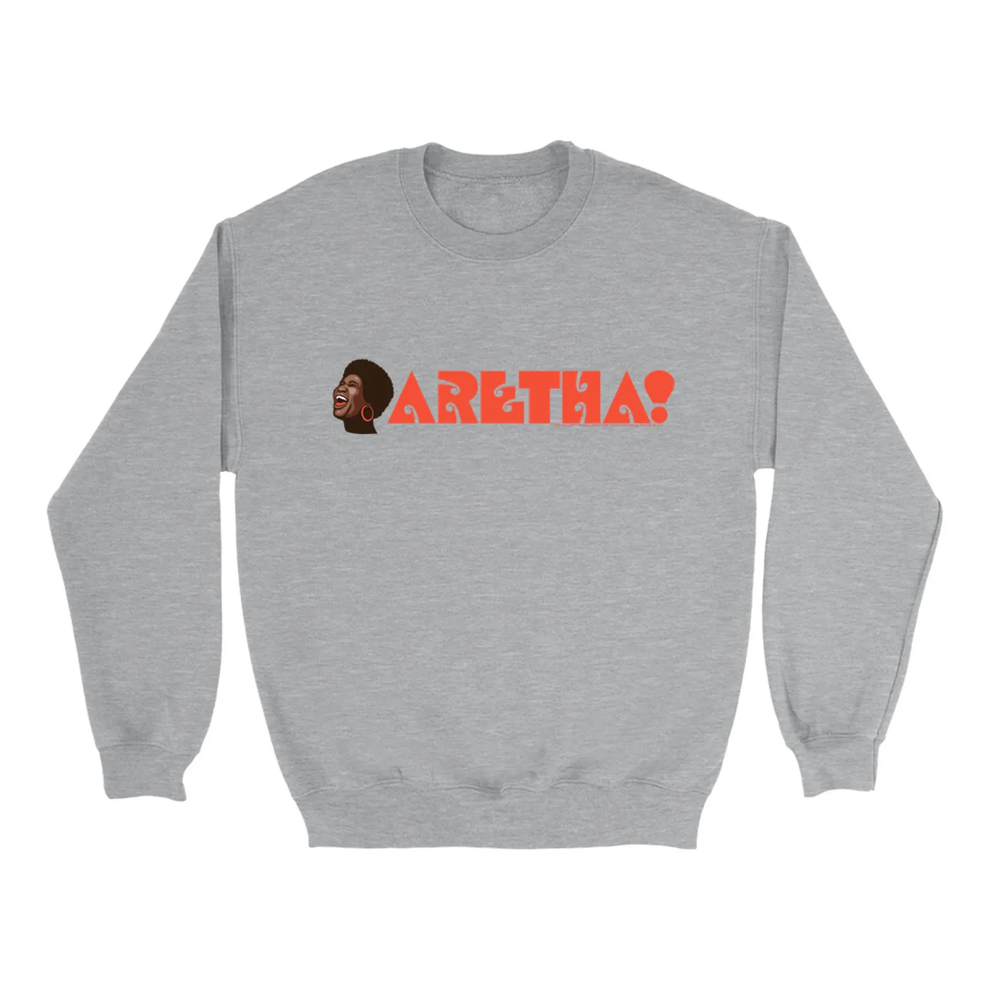 Aretha Franklin Sweatshirt | Cartoon Logo Aretha Franklin Sweatshirt