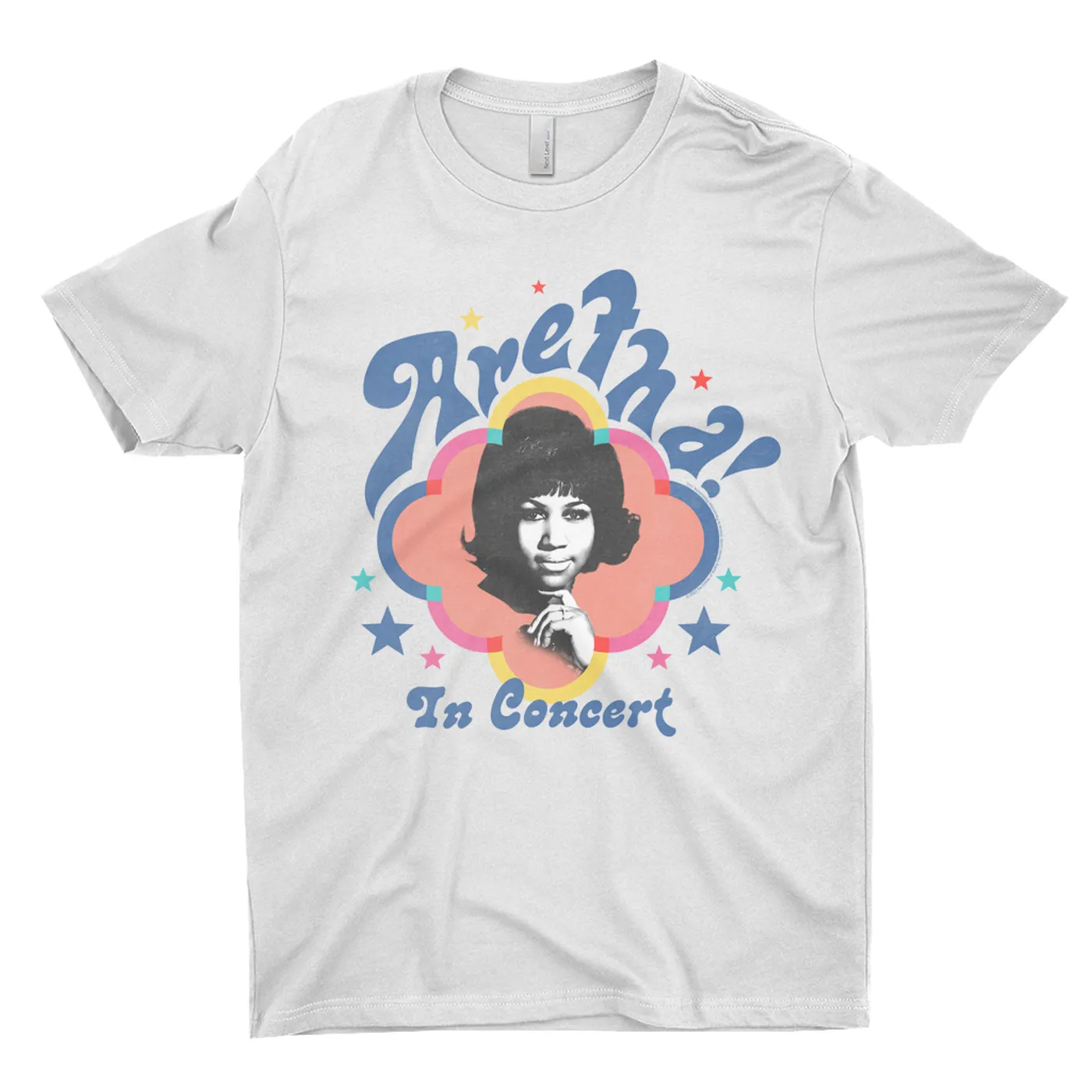 Aretha Franklin T-Shirt | Pastel In Concert Aretha Franklin Shirt