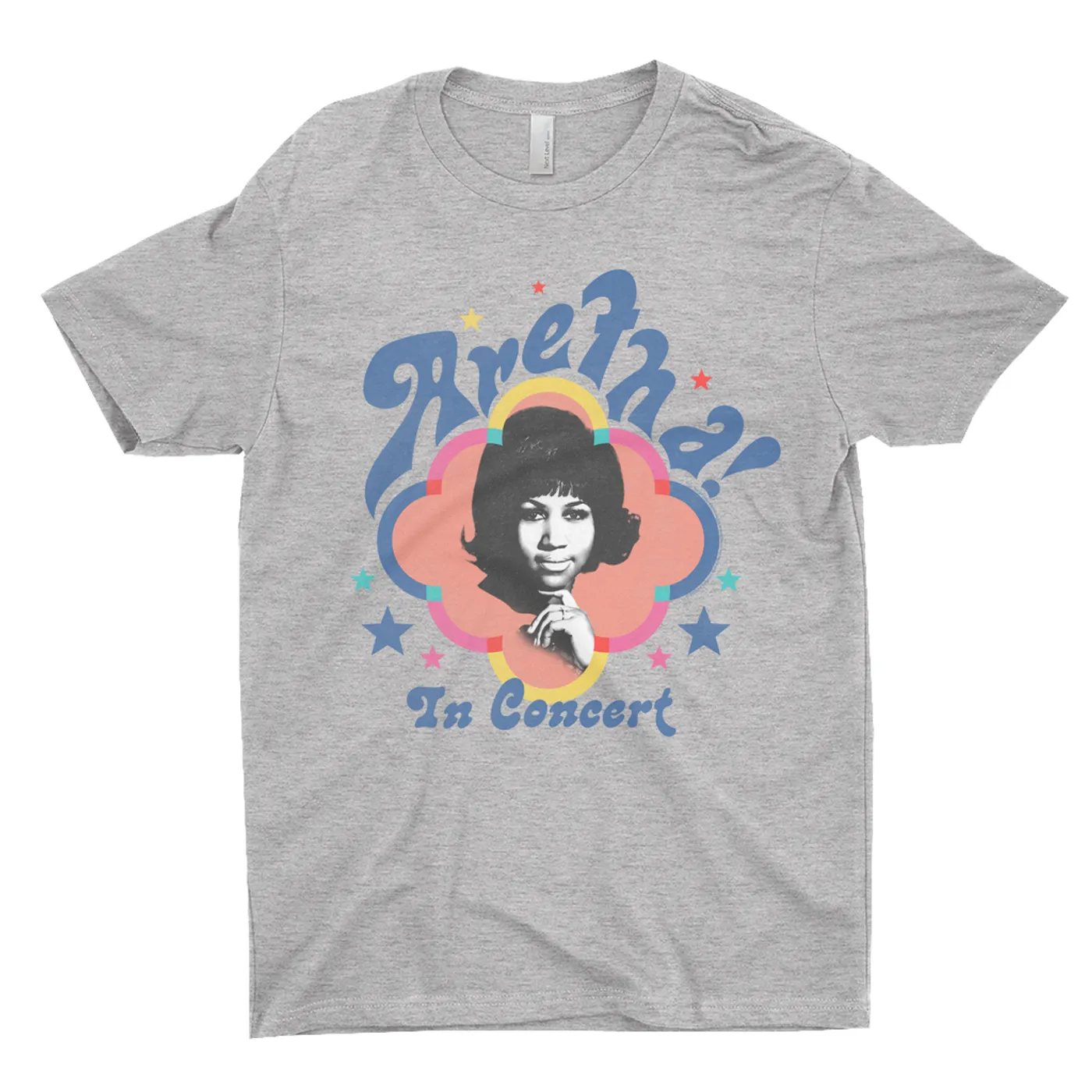Aretha Franklin T-Shirt | Pastel In Concert Aretha Franklin Shirt