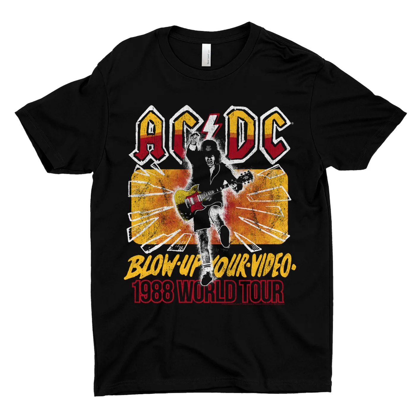 AC/DC T-Shirt | Blow Up Your Video 1988 World Tour ACDC Shirt