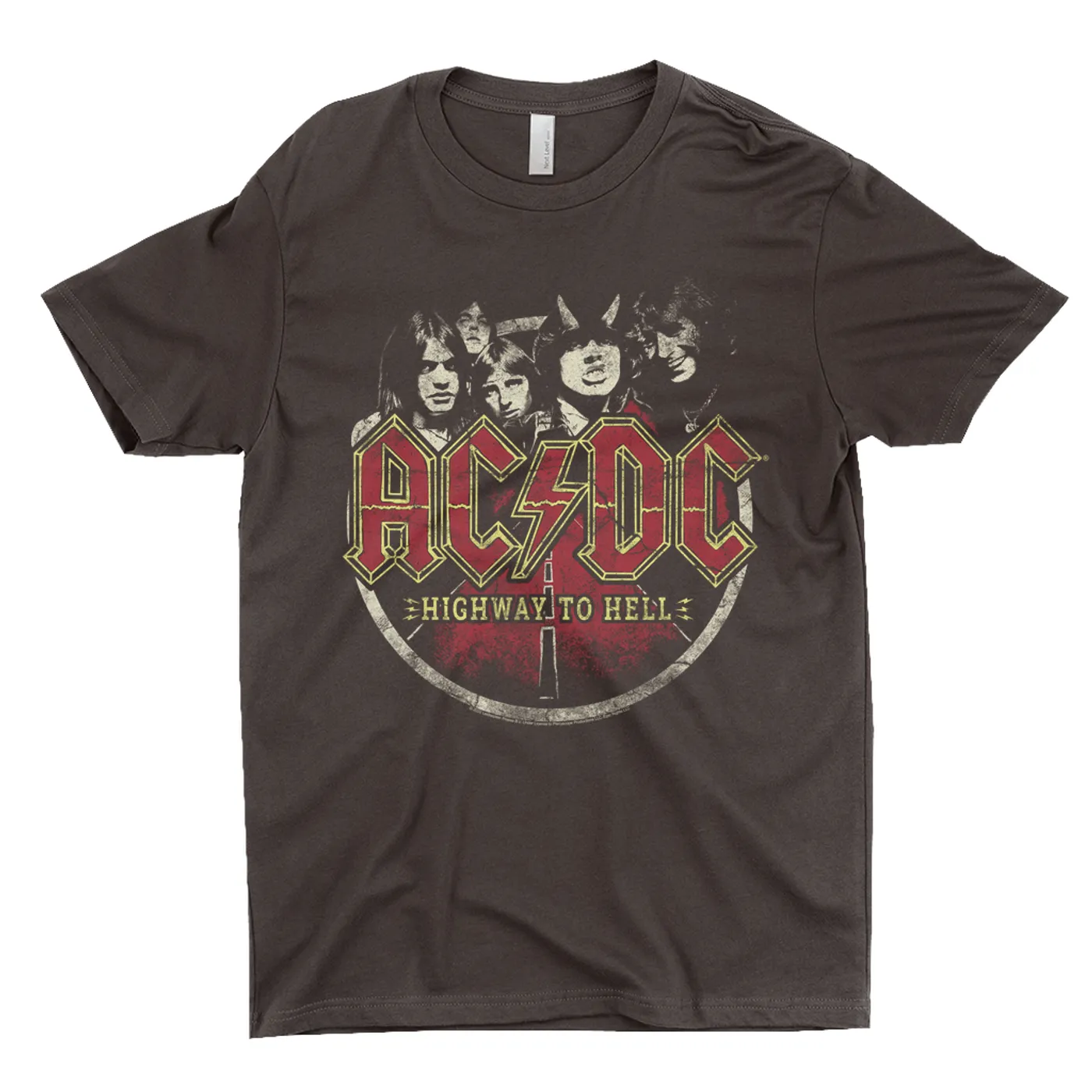 AC/DC T-Shirt | Highway to Hell On The Road Distressed ACDC Shirt