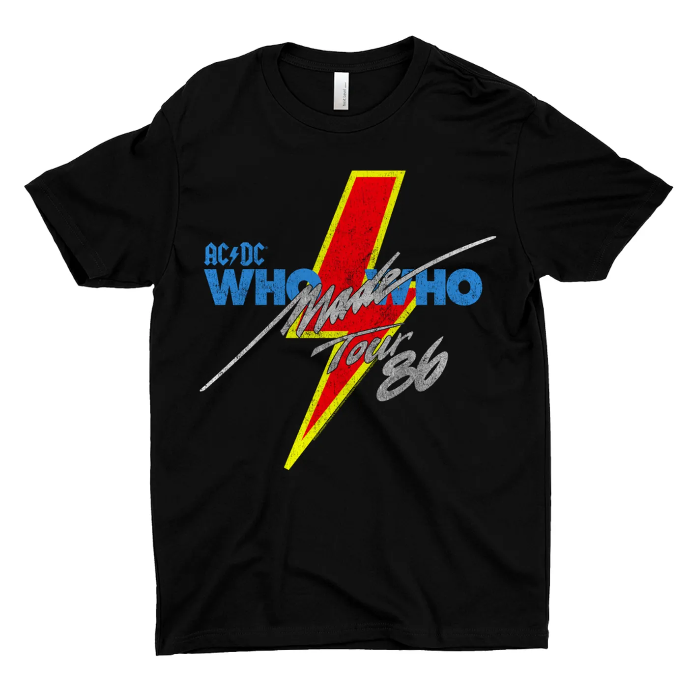 AC/DC T-Shirt | Who Made Who Tour 1986 ACDC Shirt