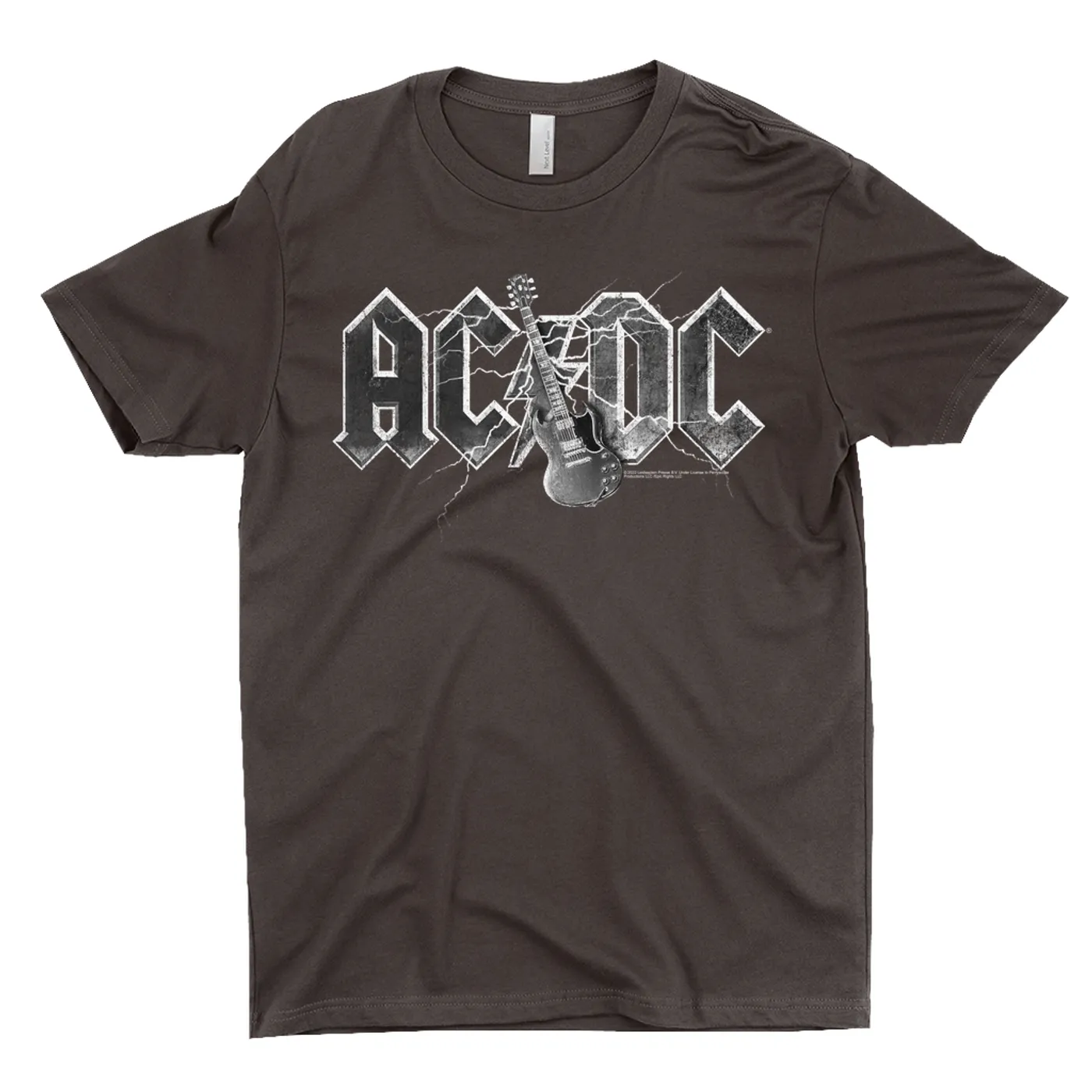 AC/DC T-Shirt | Guitar Lightning Logo ACDC Shirt