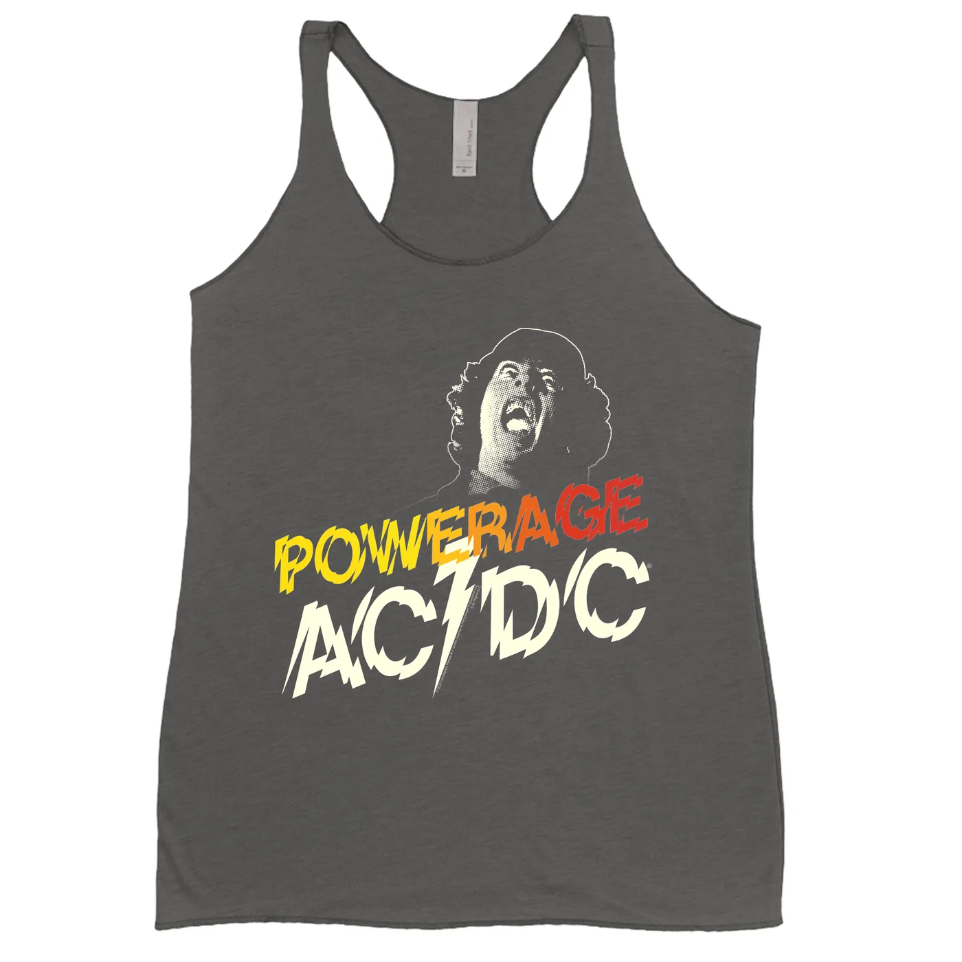 AC/DC Ladies' Tank Top | Powerage Logo ACDC Shirt